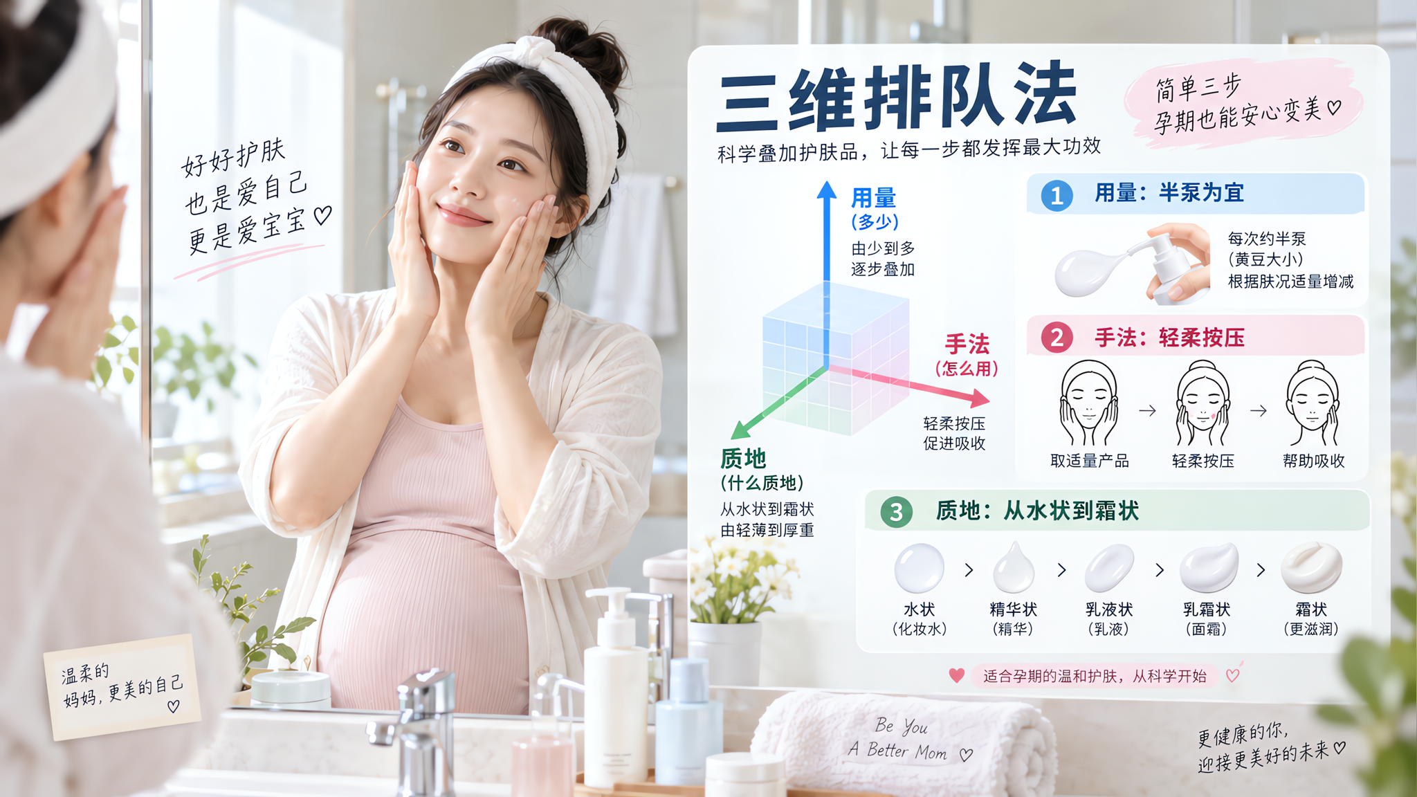 护肤搓泥别急着换：用量减半+按压+质地排队就够了