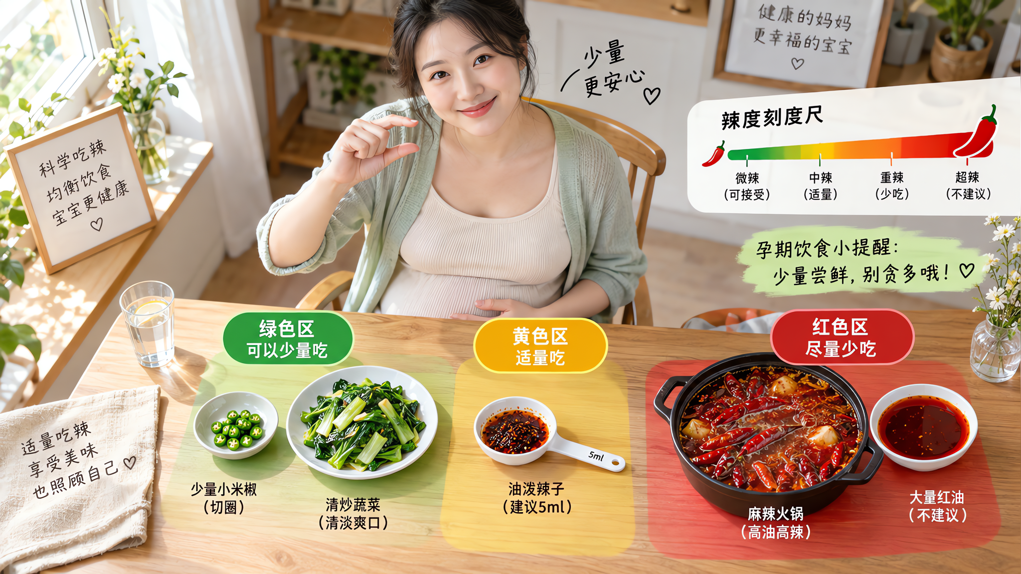 孕期不是不能吃辣：把握这3个量就够了