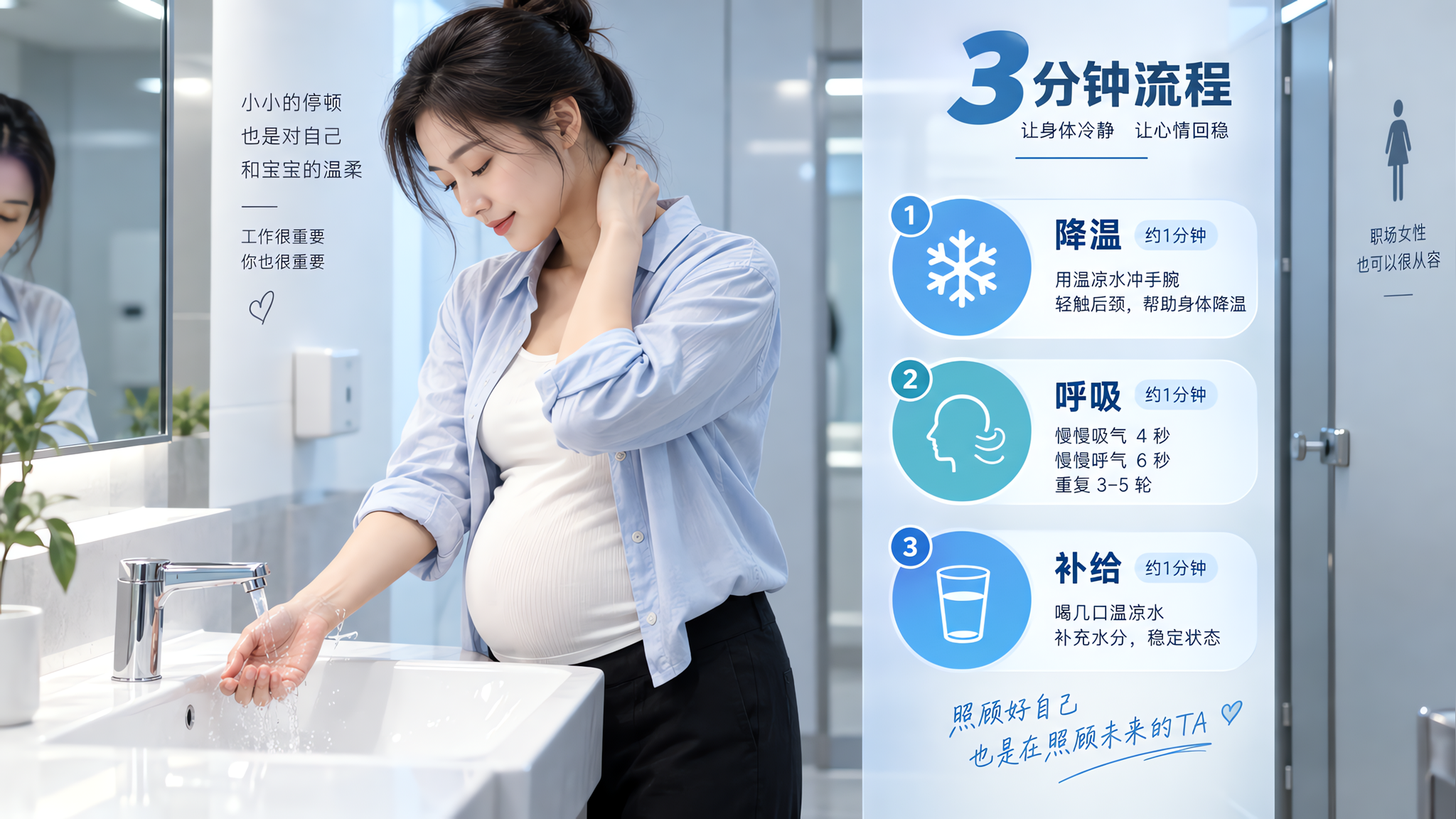 孕早期闷热心慌像要晕？3分钟隐形自救流程
