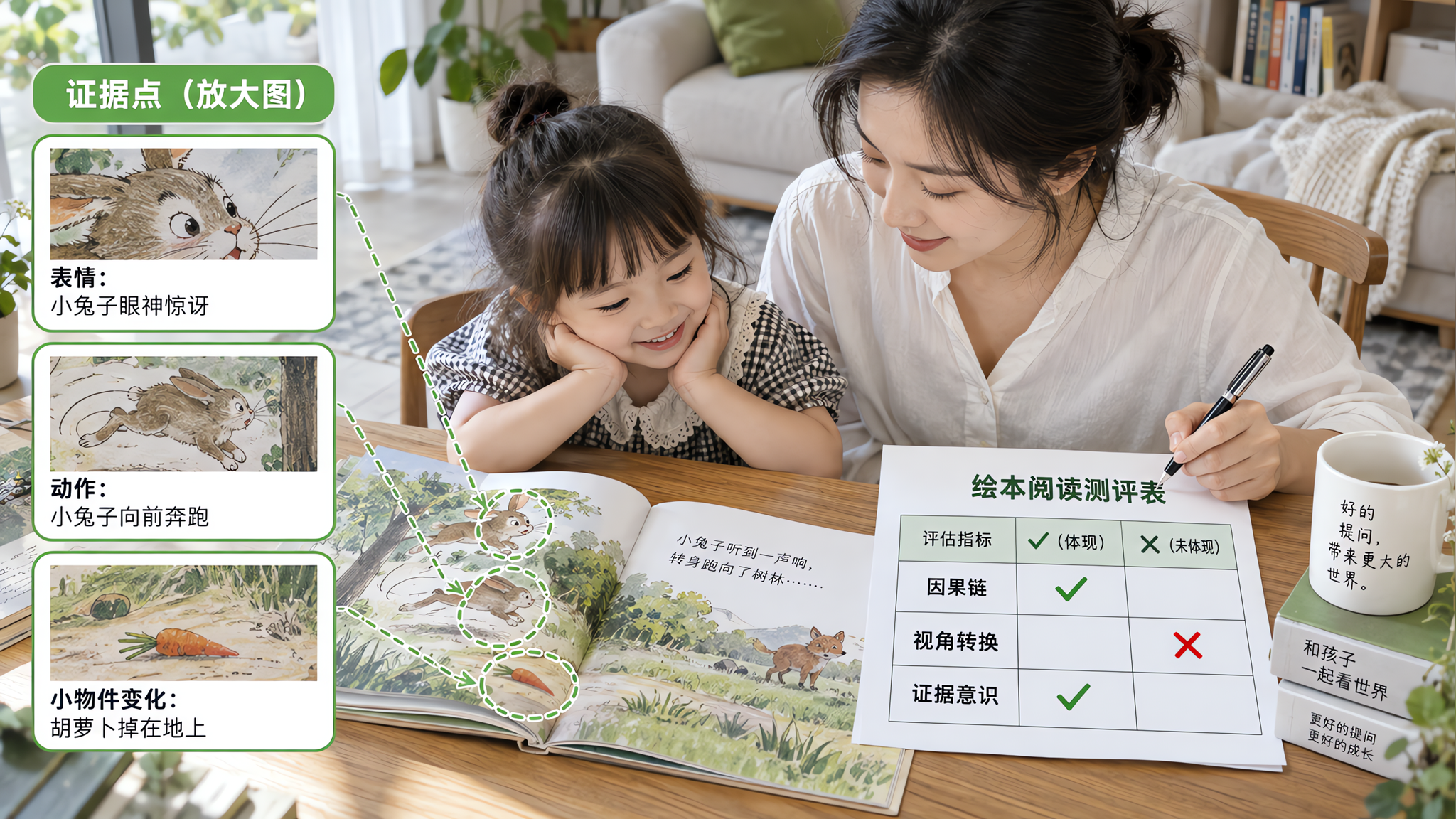 孩子只看图不看字？用3个问题测出真实阅读力