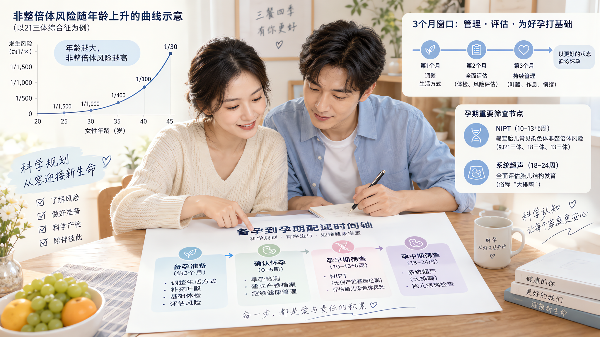 高龄备孕别被催：一张配速表把检查做对
