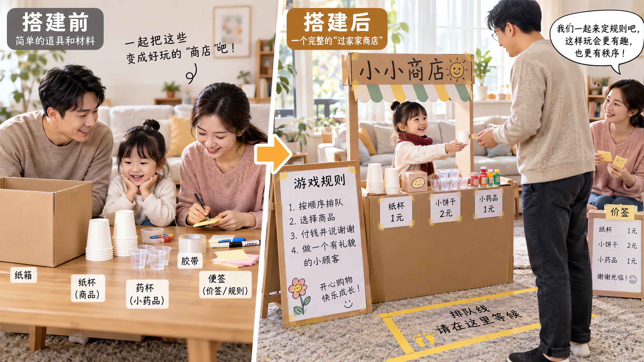过家家不是瞎玩：4步把情绪、规则和表达一次练起来