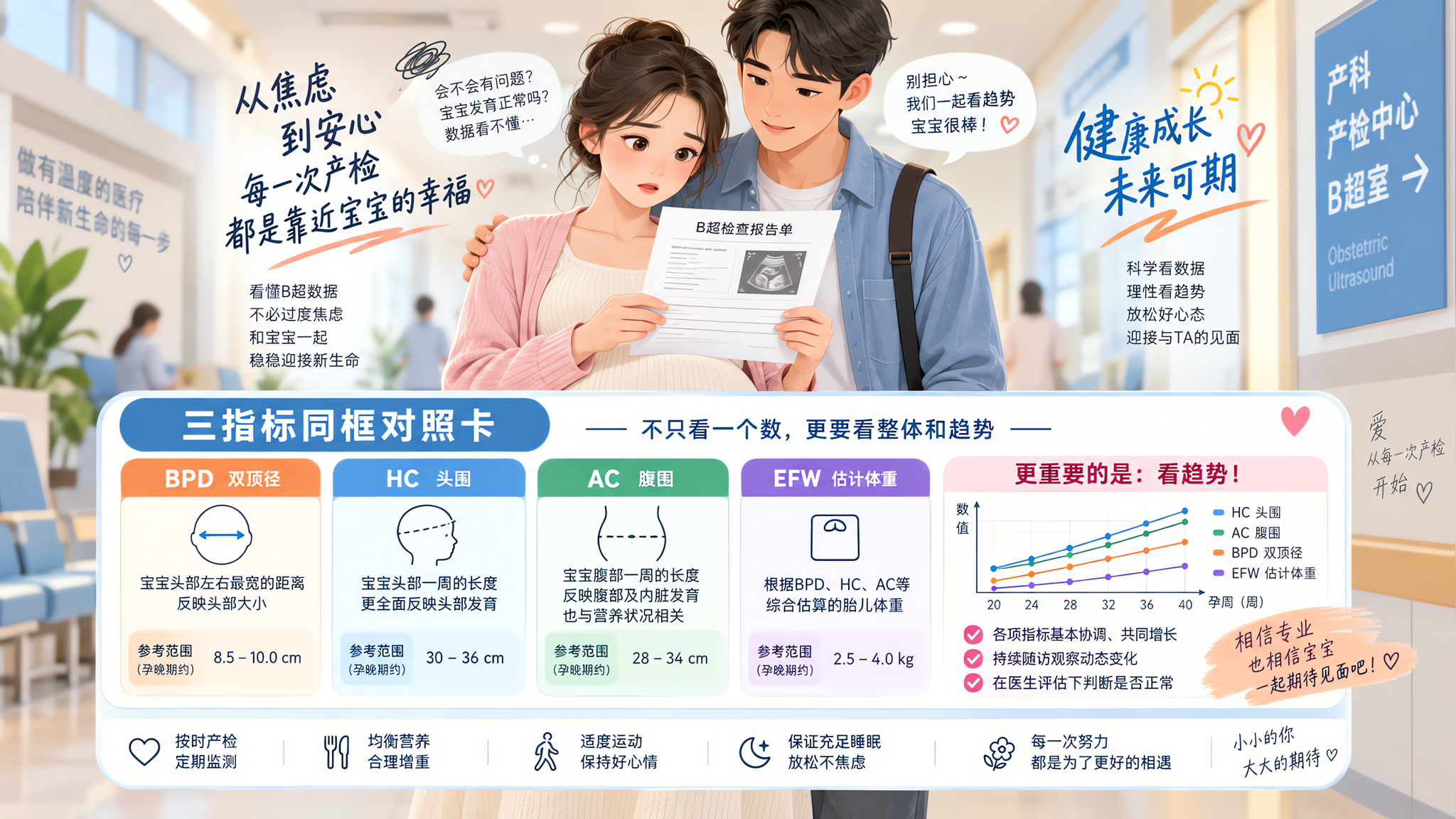 BPD偏大两周就得剖？先把HC、AC、EFW对齐再说