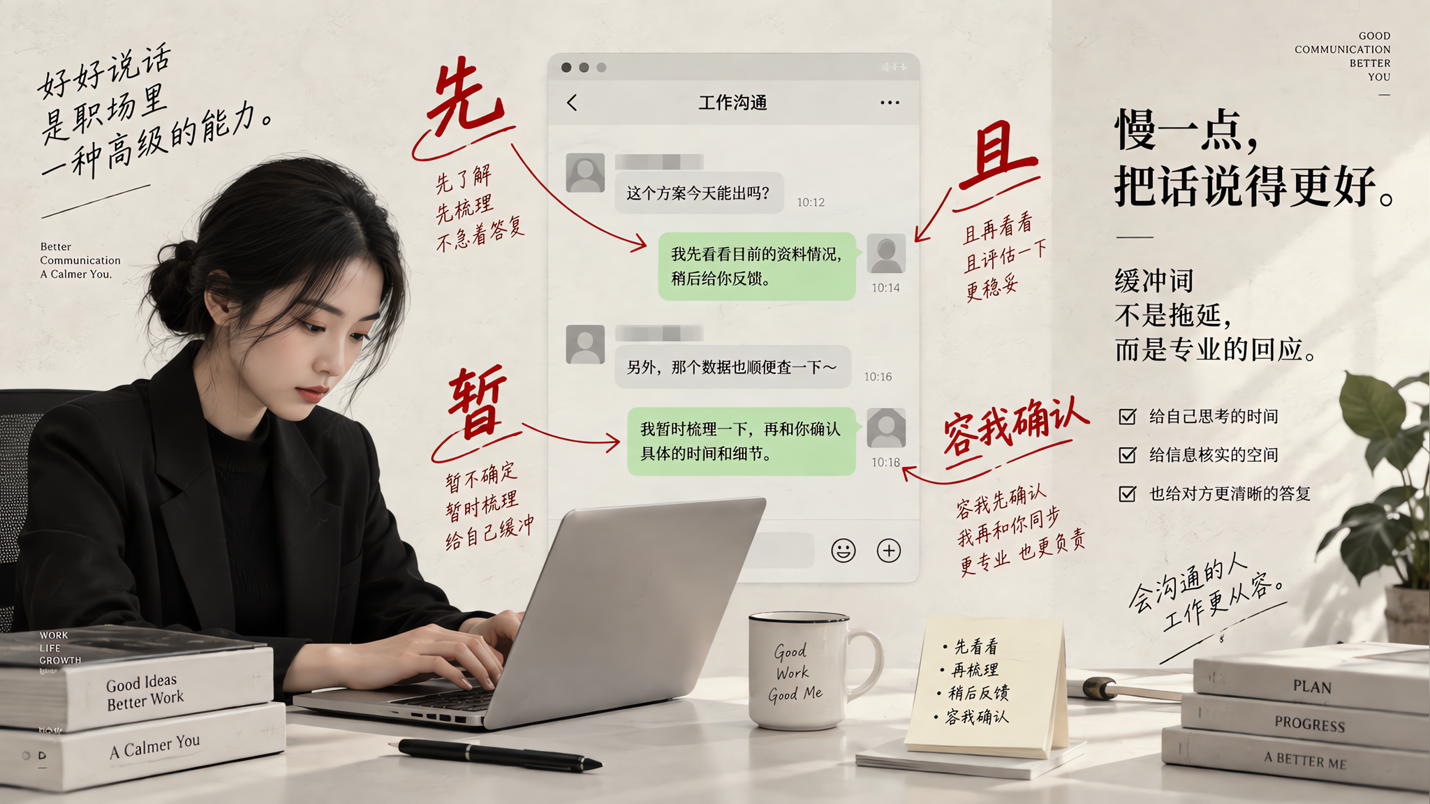 群聊别只会回“好”：10句缓冲话术把边界说清