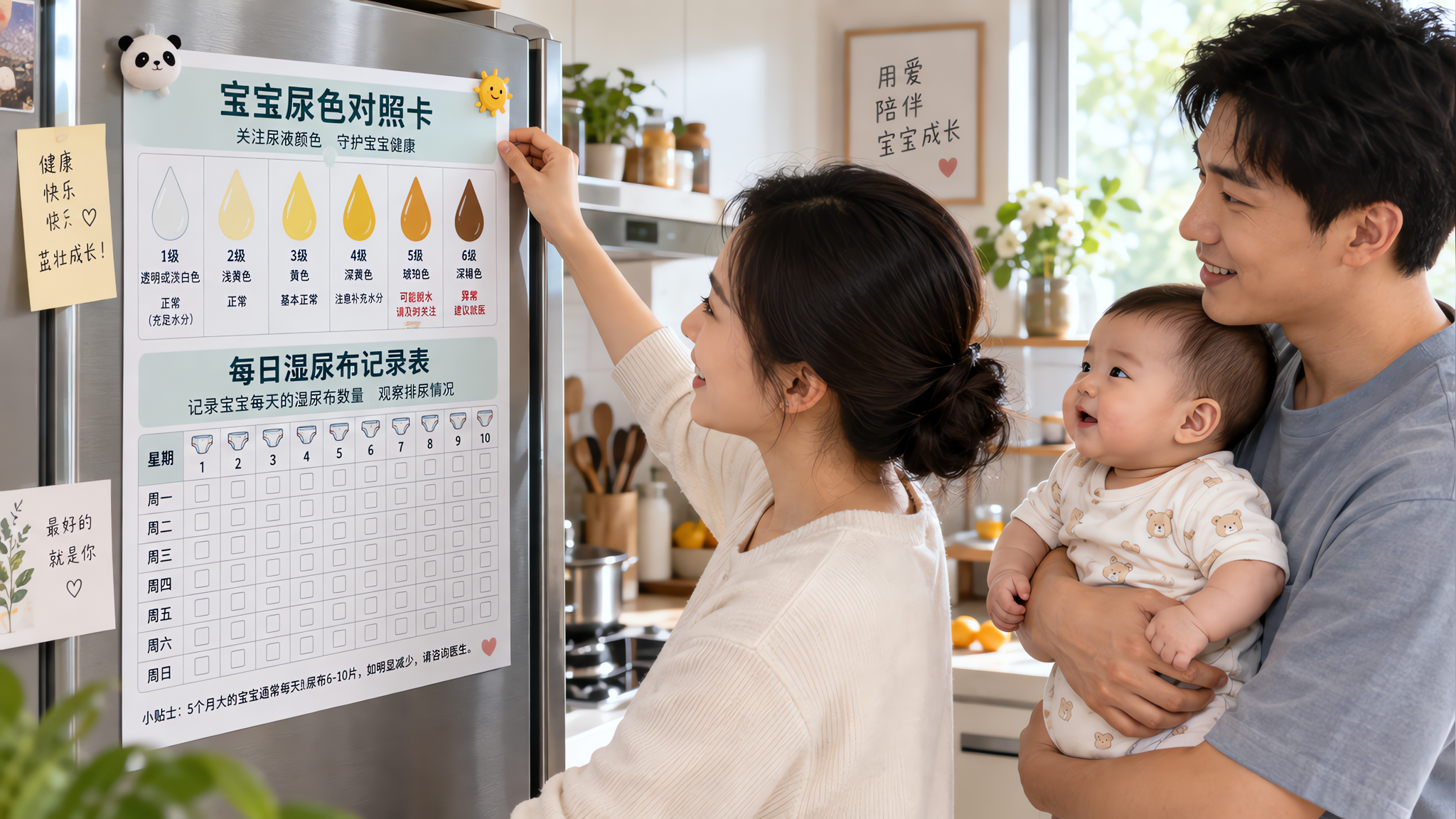 4-6月龄天热不爱吃奶，要喂水吗？看尿布就够了