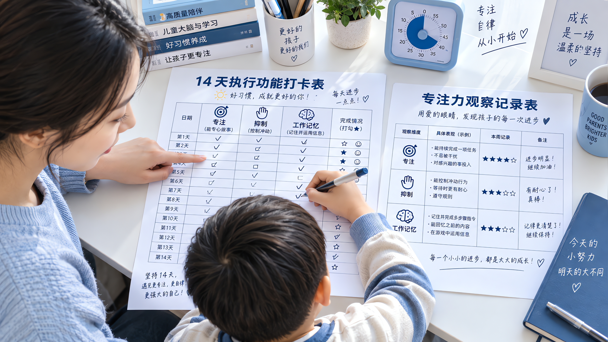 幼升小别再卷识字：14天练稳执行功能三件套