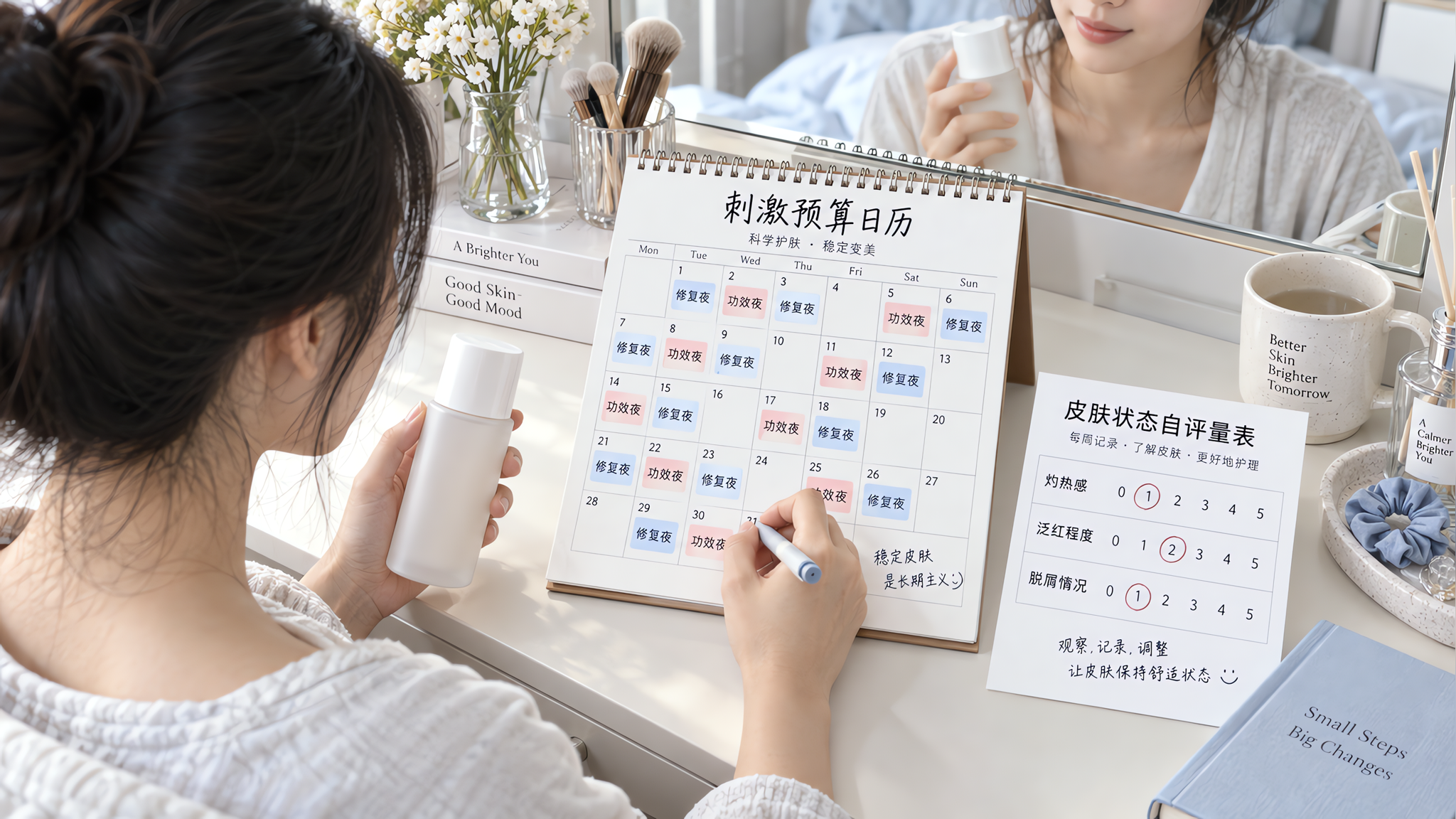 抗老精华越叠越多，为什么纹理反而更差？