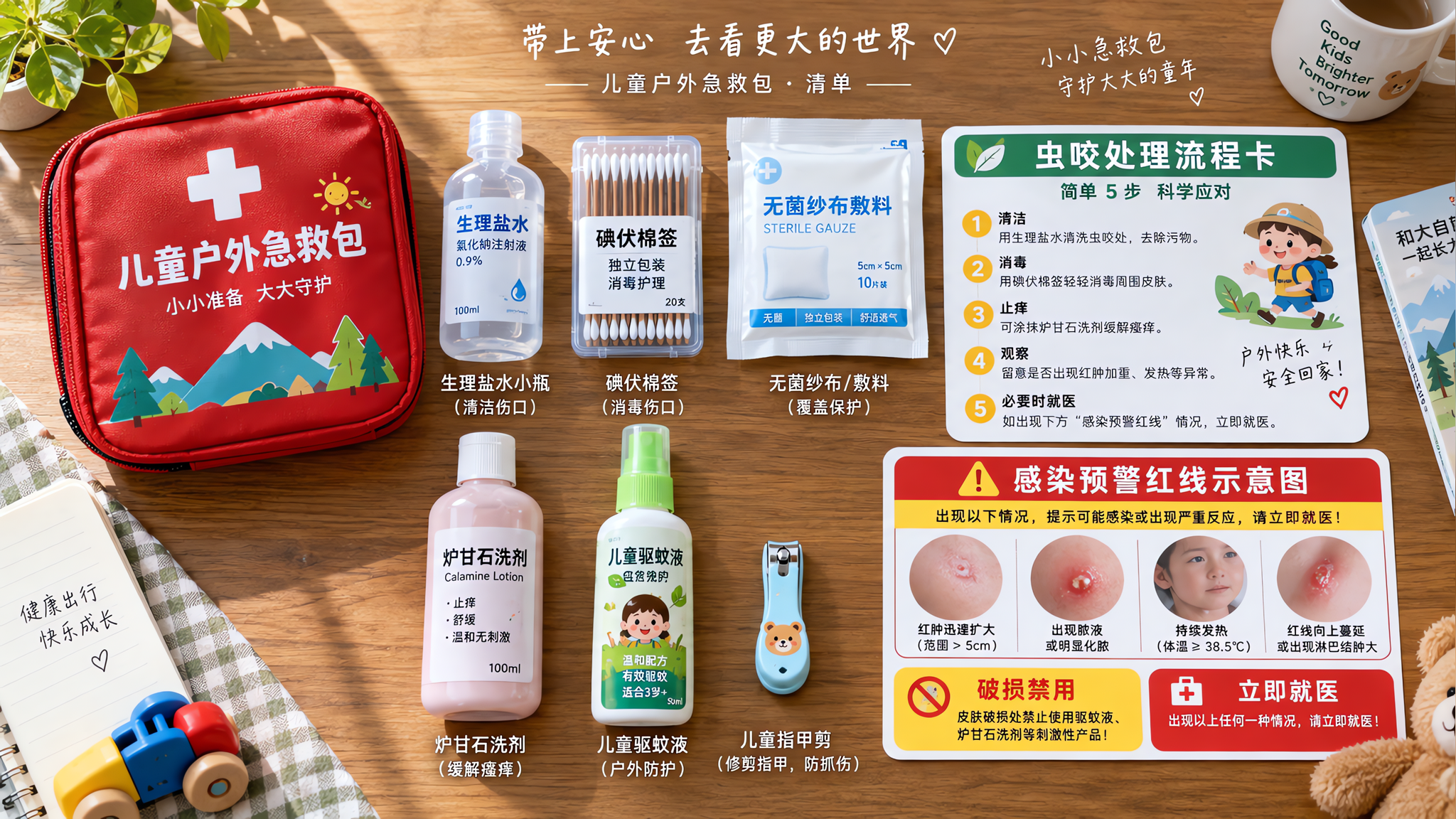 孩子被蚊子叮了别涂花露水：破皮后这样处理更安全