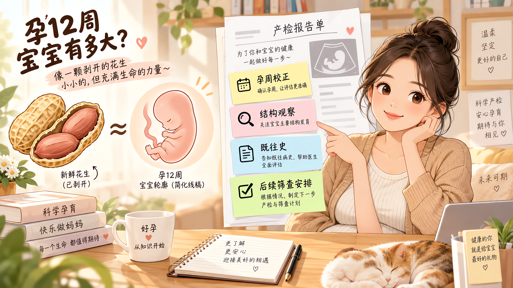 孕12-13周别只盯NT一个数：这张单要看的是“组合”