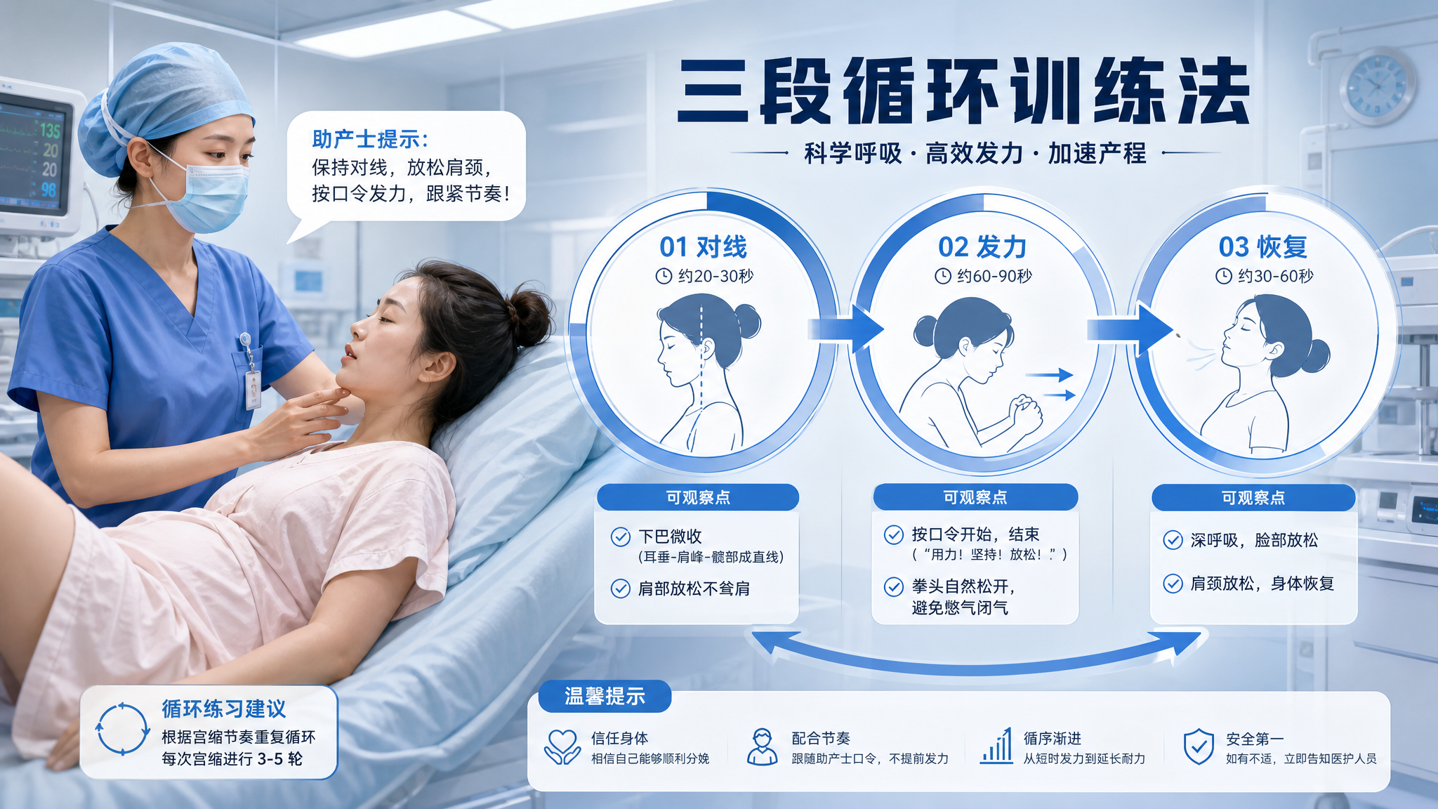 第二产程别喊到没劲：对线-发力-恢复三段循环