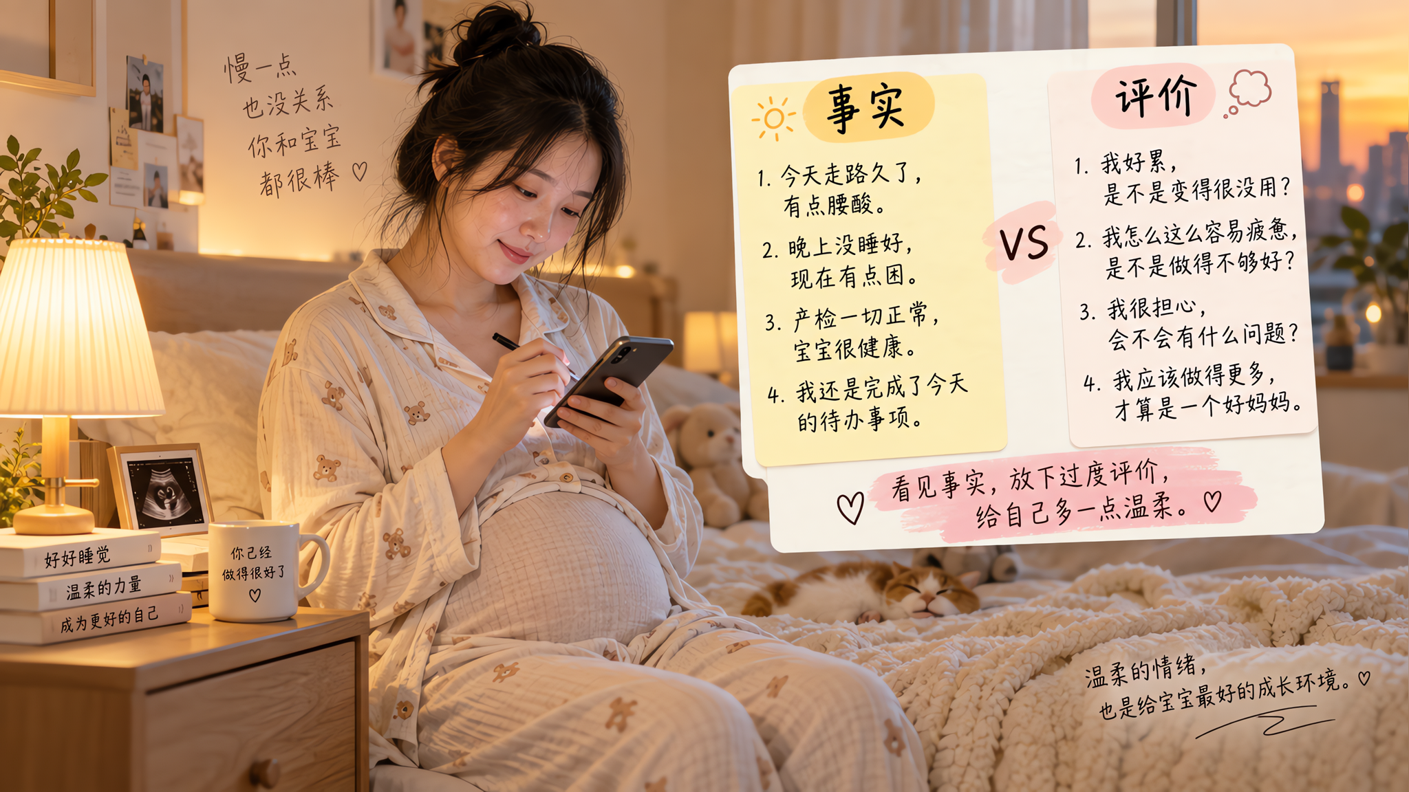 秋天一降温就更想哭？孕晚期睡碎后情绪变敏感的拆环法
