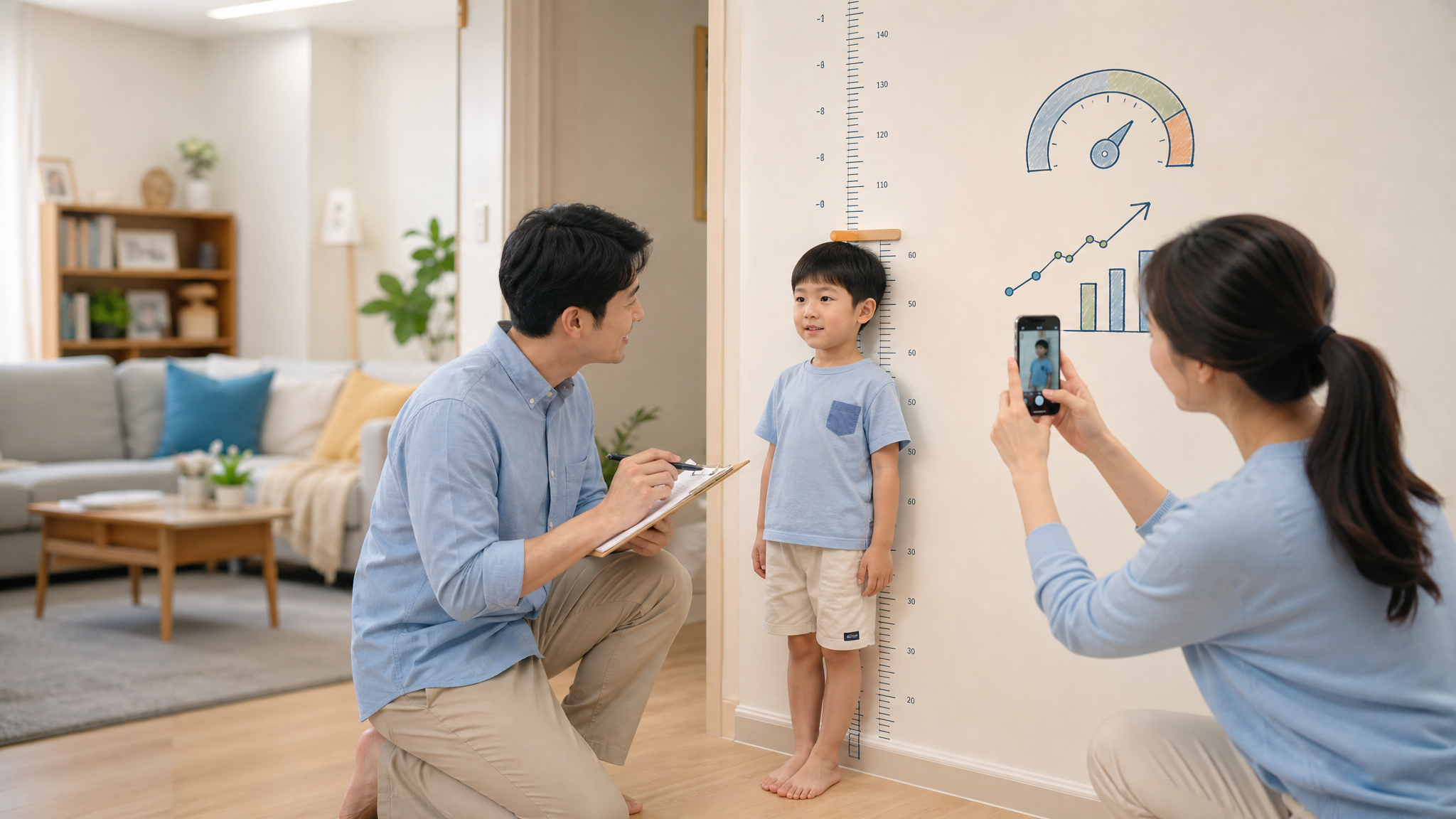 孩子矮不矮别看排名：先算靶身高+生长速度+骨龄