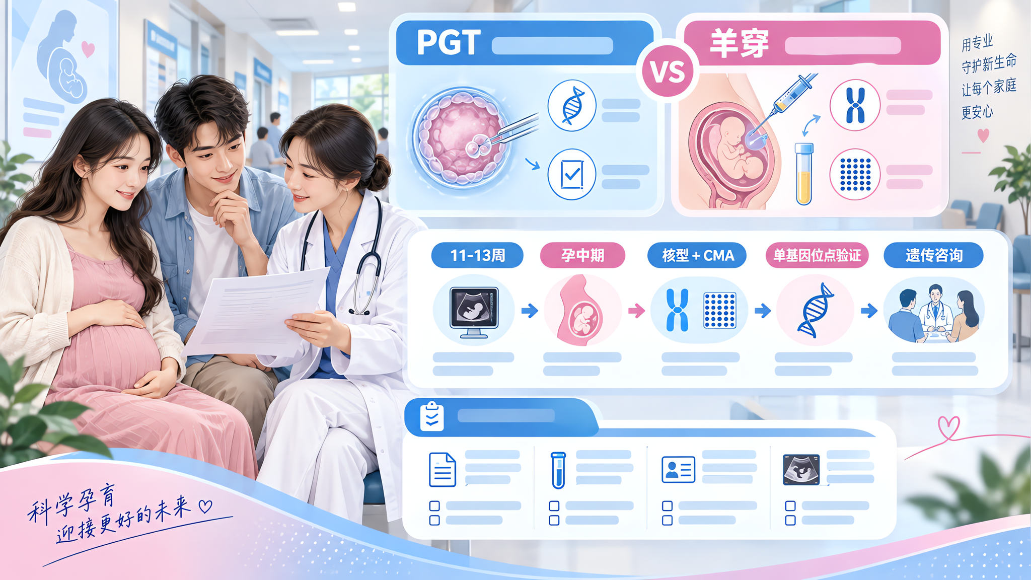 做了PGT还要羊穿？最后一道产前诊断闭环讲清楚