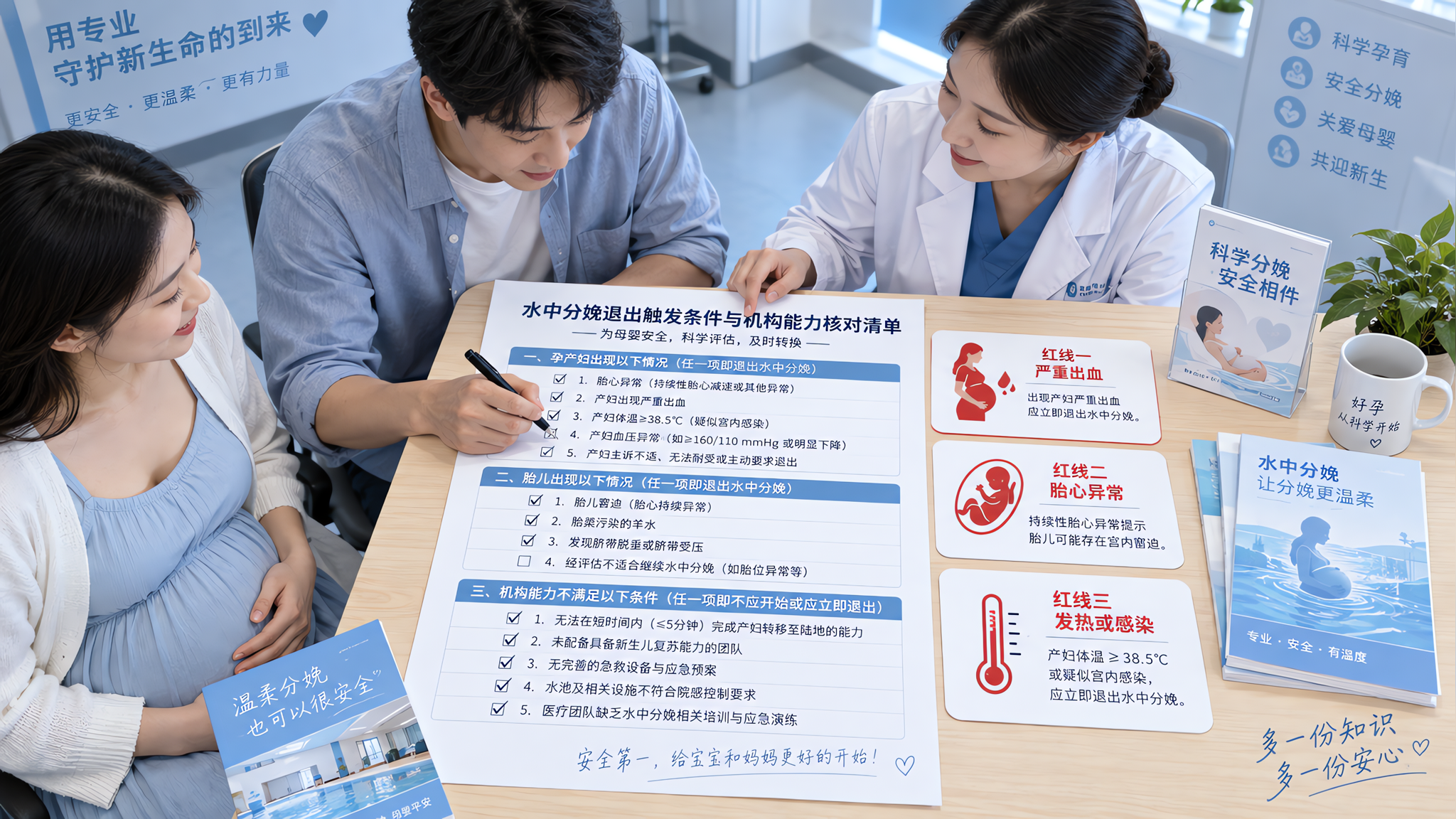想水中分娩先别冲：3类必须立刻出水+机构能力清单