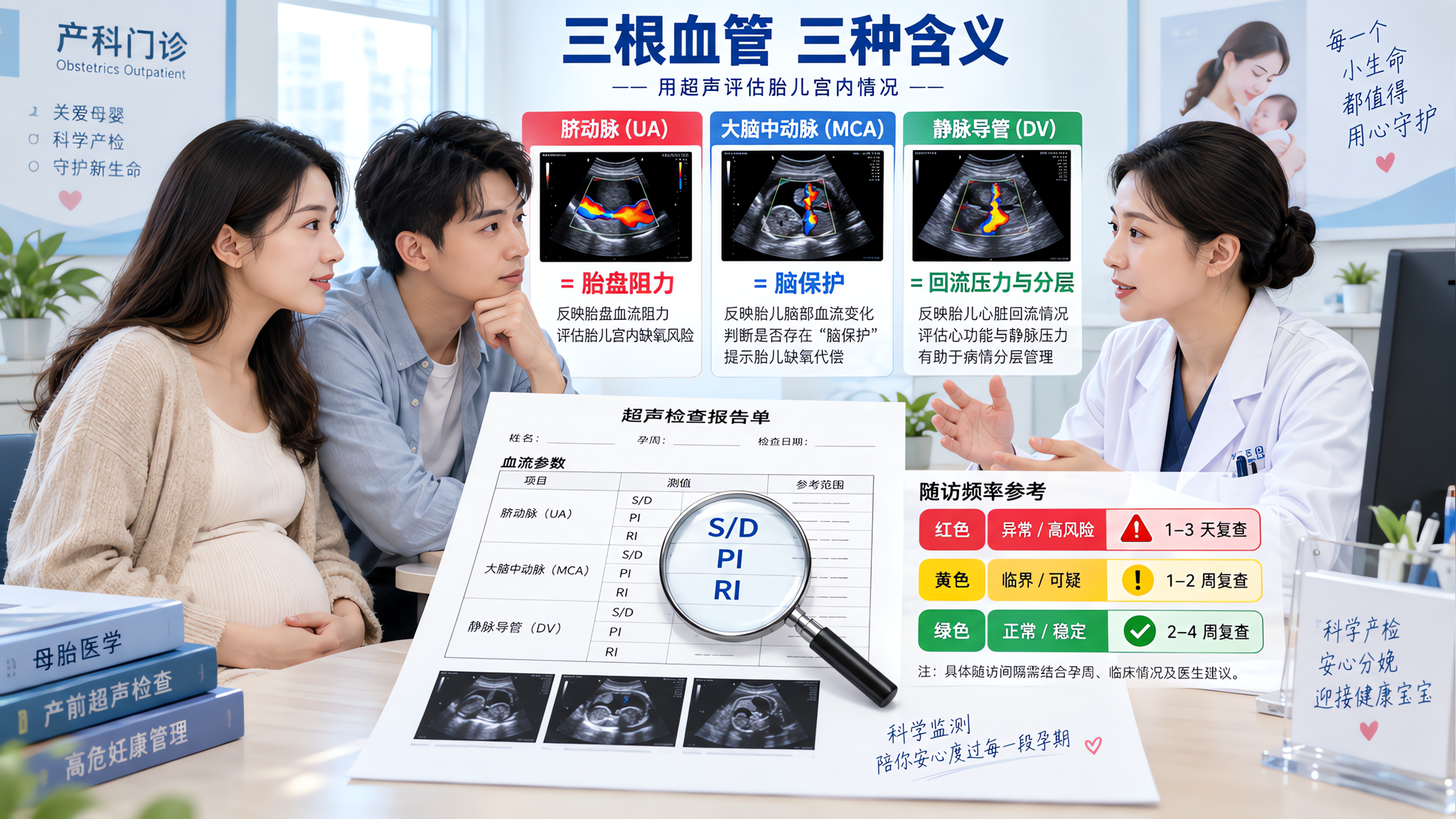 报告写S/D、RI升高先别慌：先确认是哪根血管