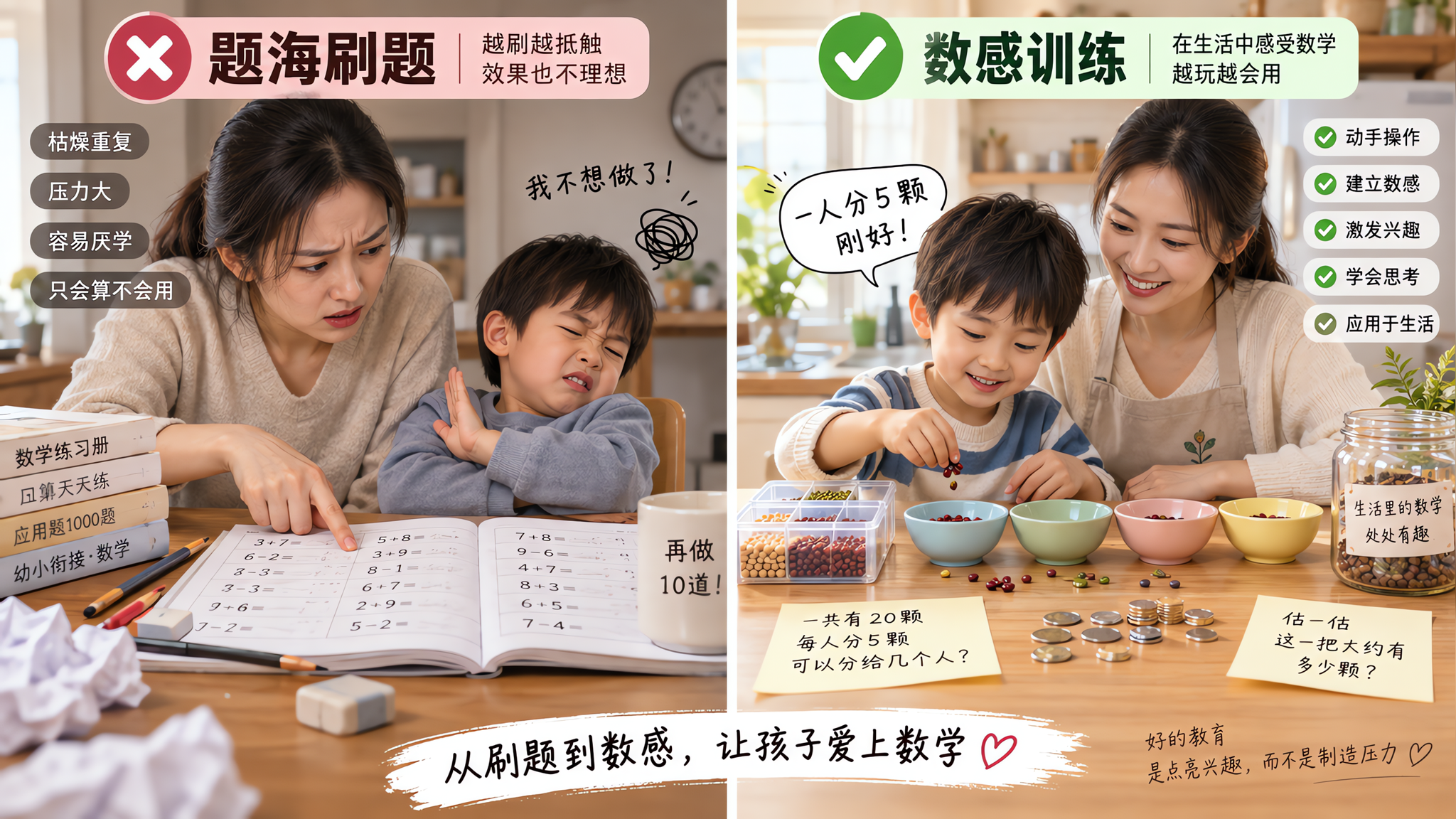 幼升小别刷超前算术：每天8分钟养出数感和逻辑