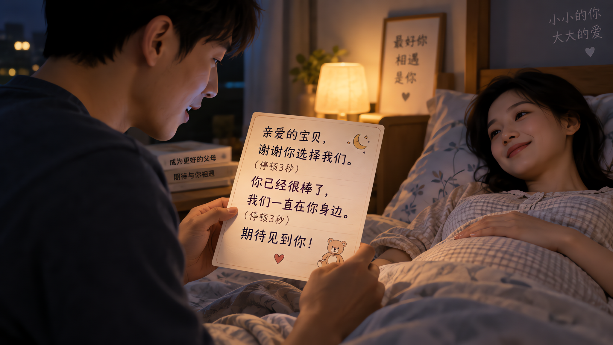 爸爸胎教别乱聊 30秒三句就够了