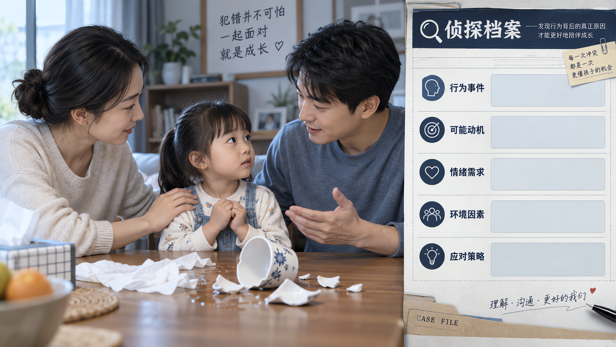 孩子说谎别急着骂：先看4种动机，再用4步让他敢说真话