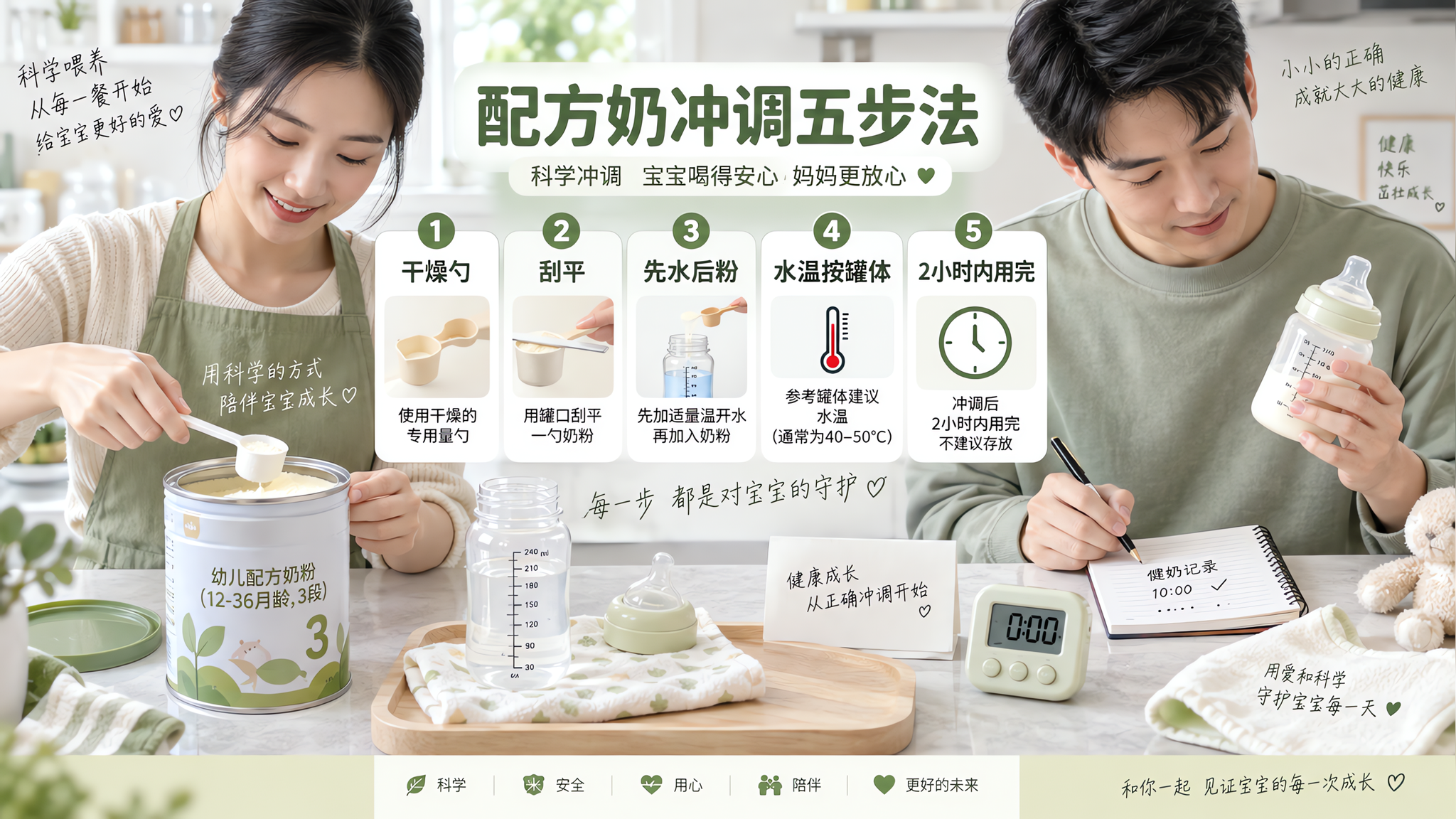 秋天奶粉勺一结块，浓度就不准了