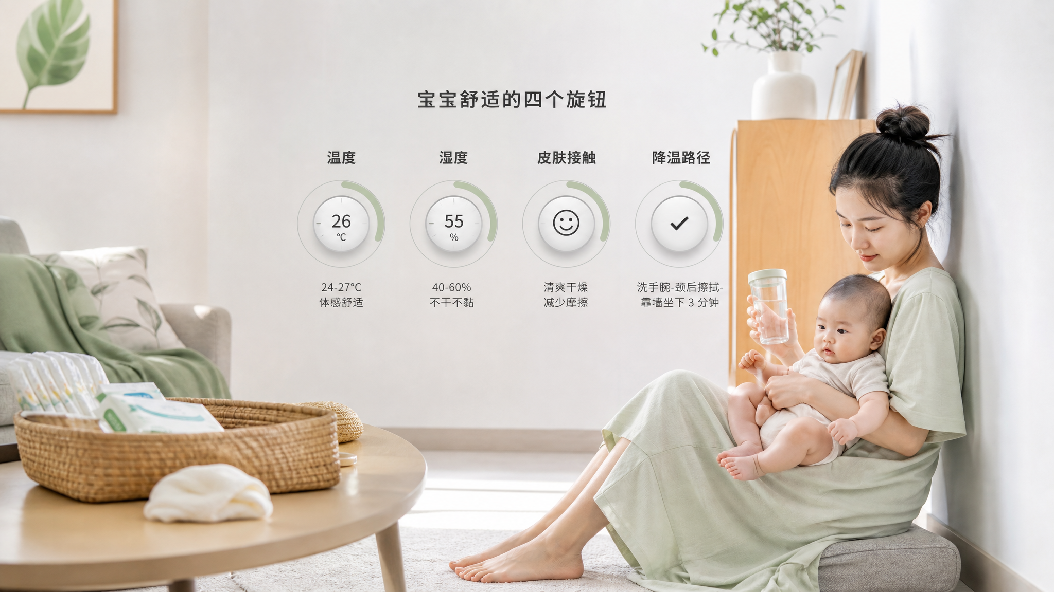 白露前后带娃易炸？用四旋钮把烦躁降下来