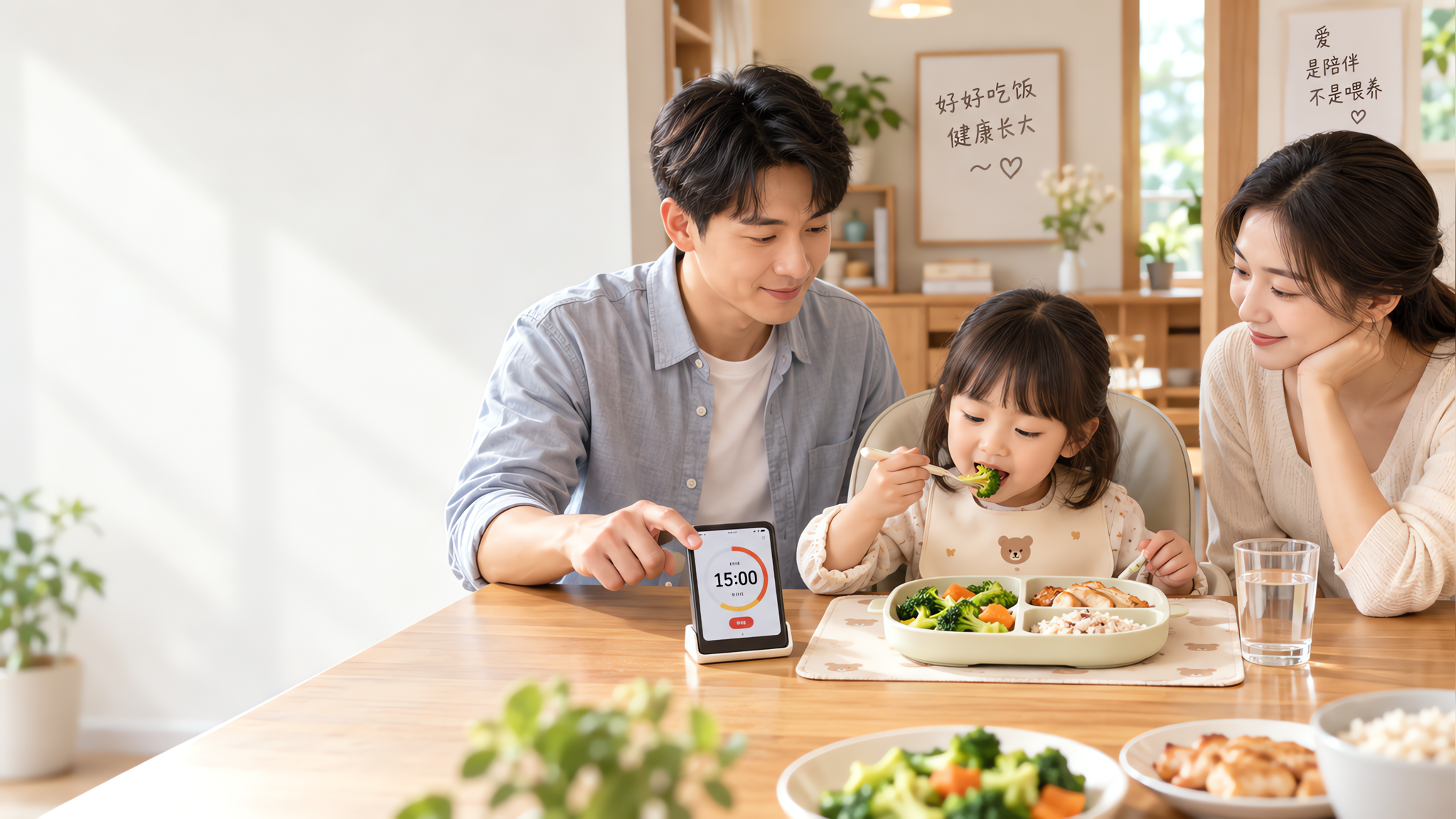 孩子越追喂越厌食？20分钟收餐法把胃口养回来
