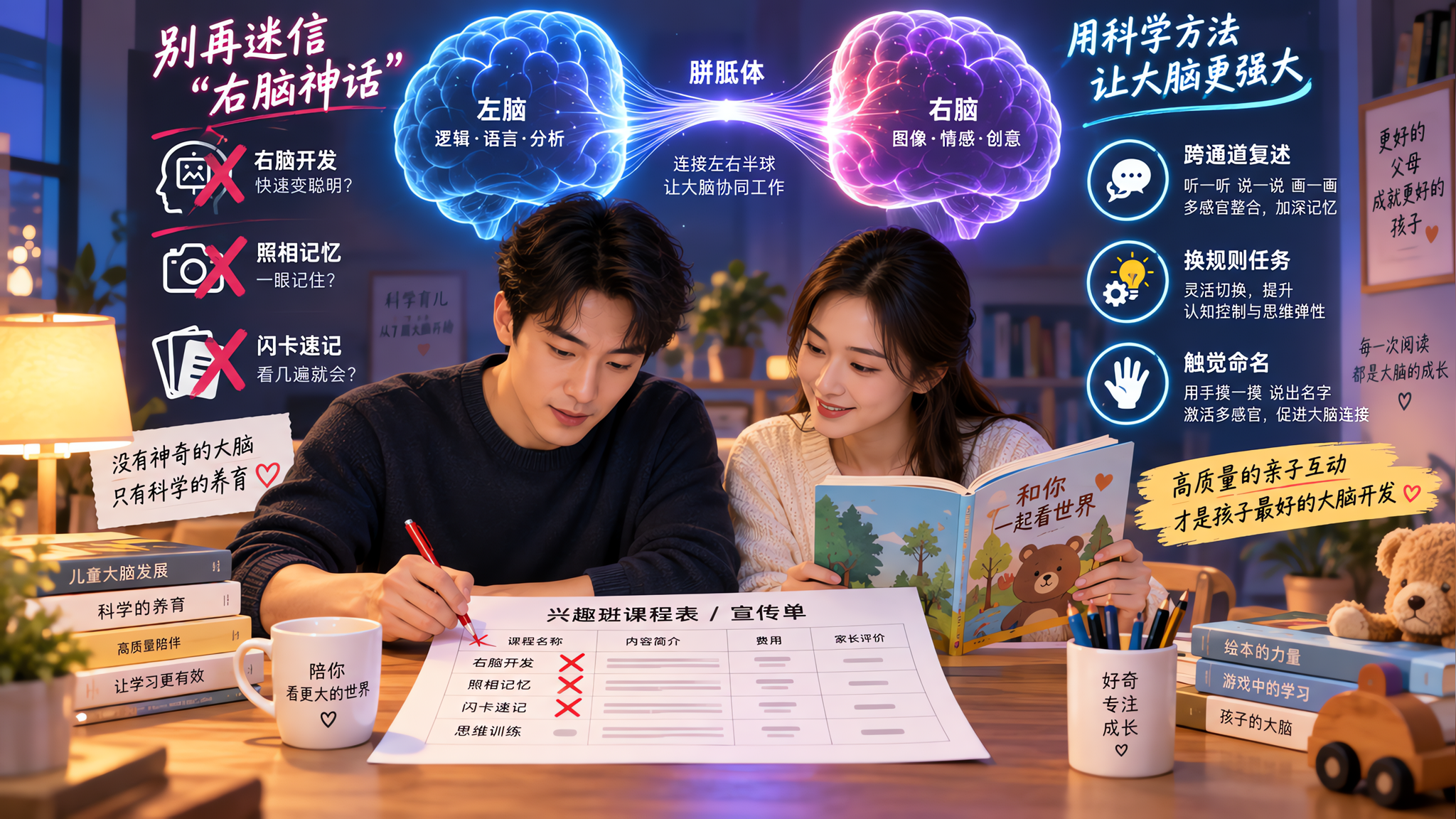 右脑开发和照相记忆班，多半在卖焦虑