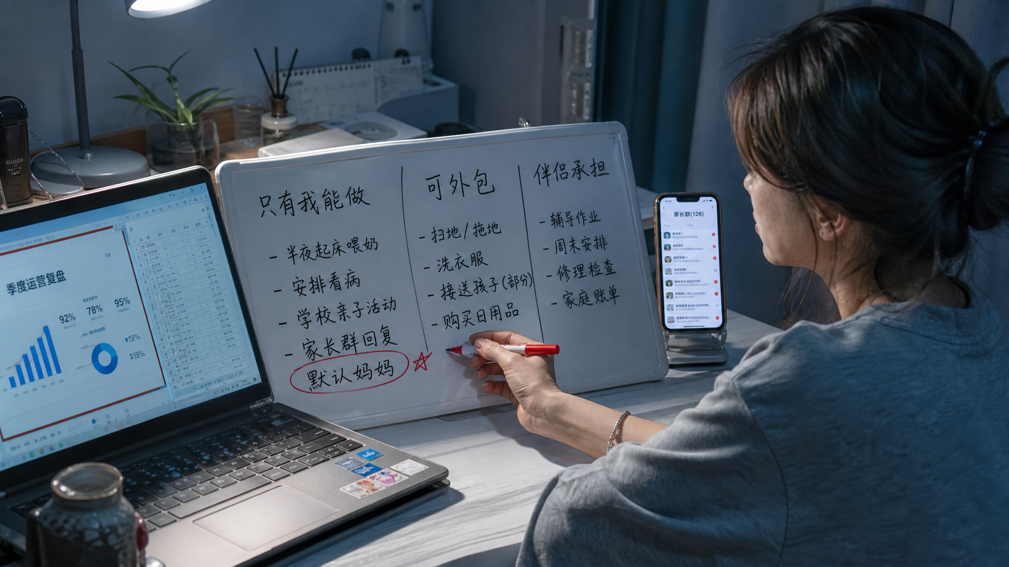 国庆前别再硬扛：母职从自责改成分工的3步