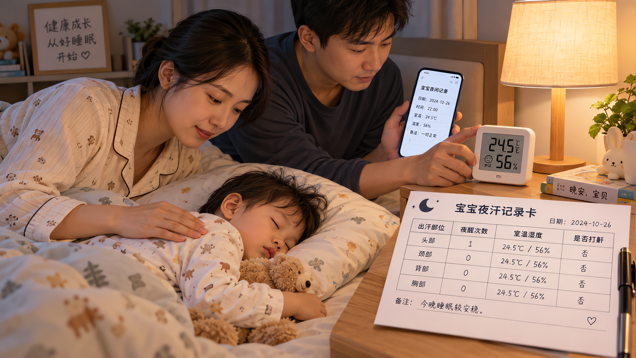 孩子夜汗别急着补钙：先排查3个更常见原因
