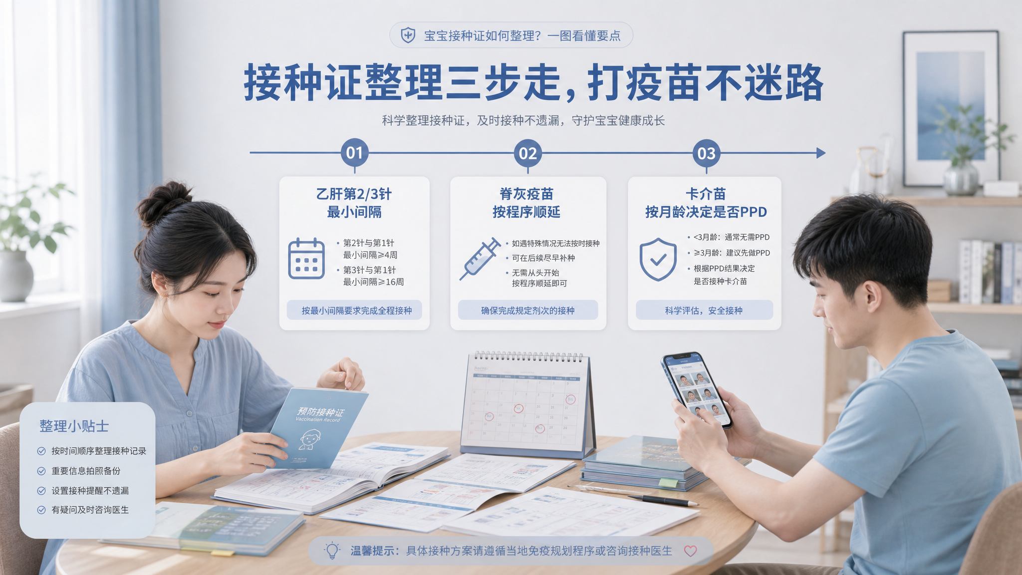 国庆停诊漏了乙肝卡介苗脊灰？补种不重启，按间隔补就行