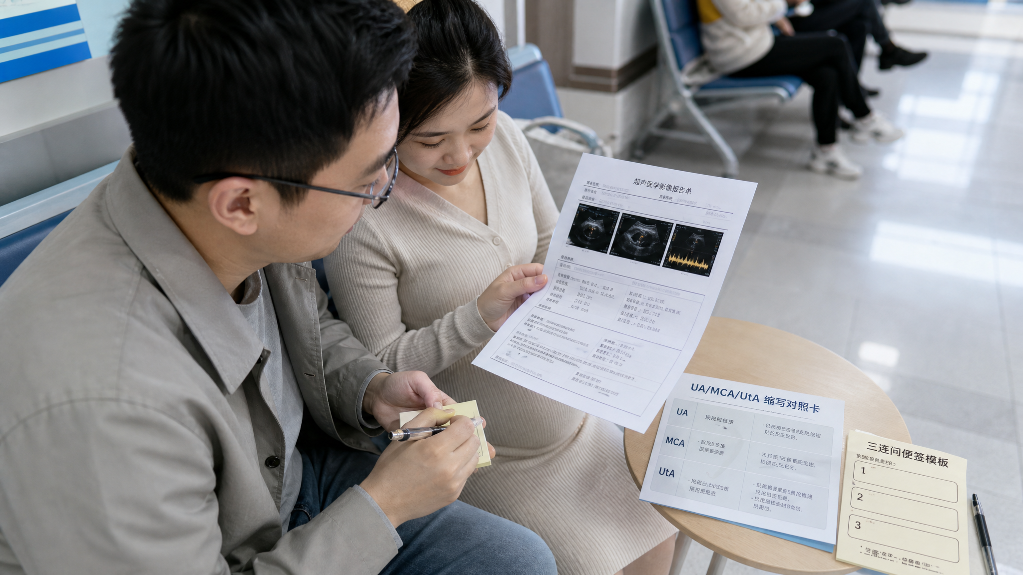 晚孕多普勒别被字母吓到：先看血管，再看孕周