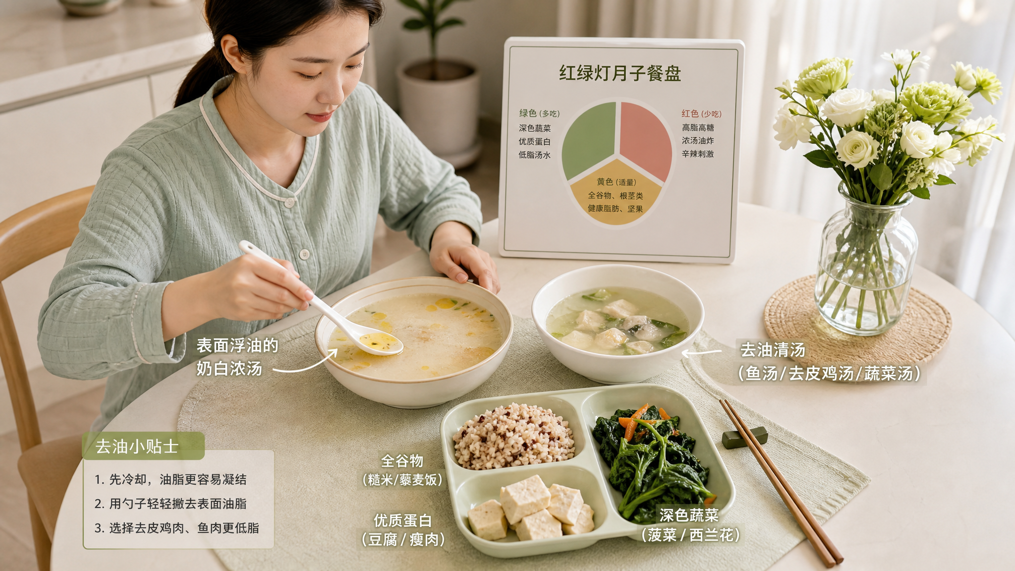 国庆月子别再灌浓汤：越补越堵奶