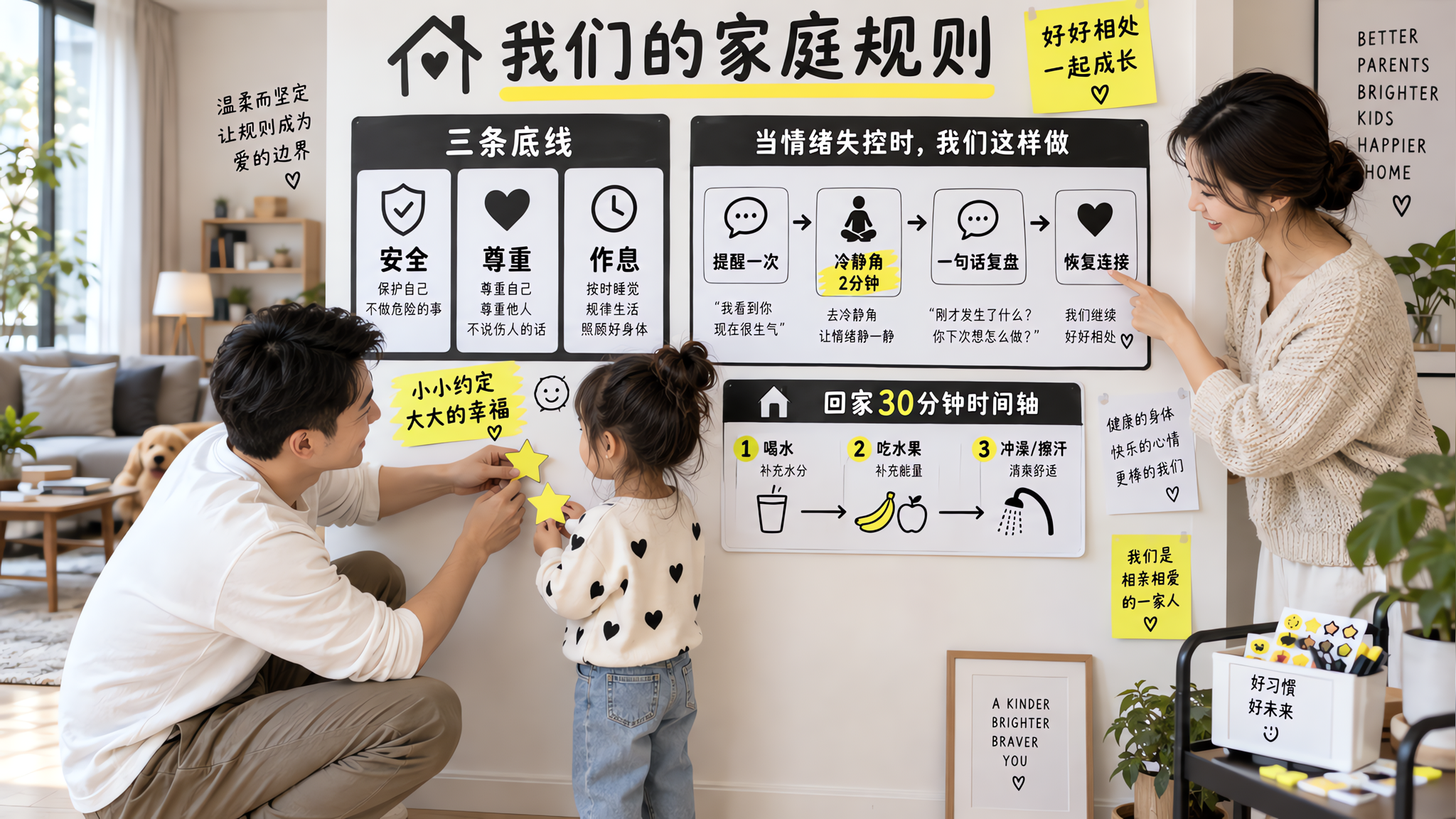 夏天孩子越热越闹？用“可预测规则板”稳住全家