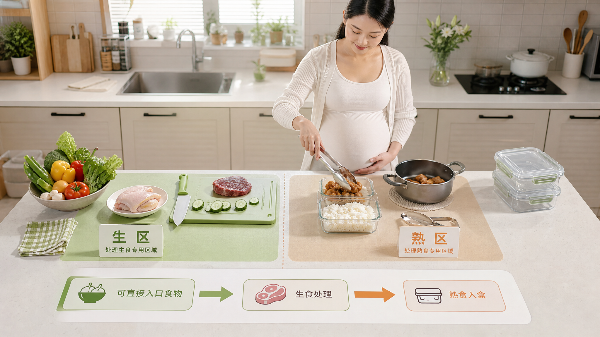 孕妈带饭别只盯隔夜：熟食二次污染才最常见
