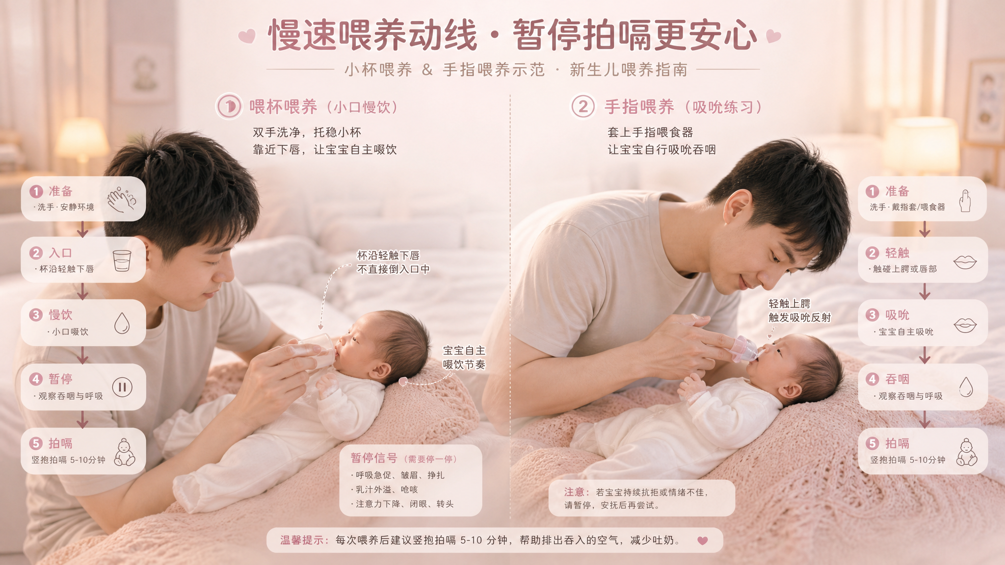 乳头裂到流血别硬扛：爸爸接管一顿奶的替代喂养法