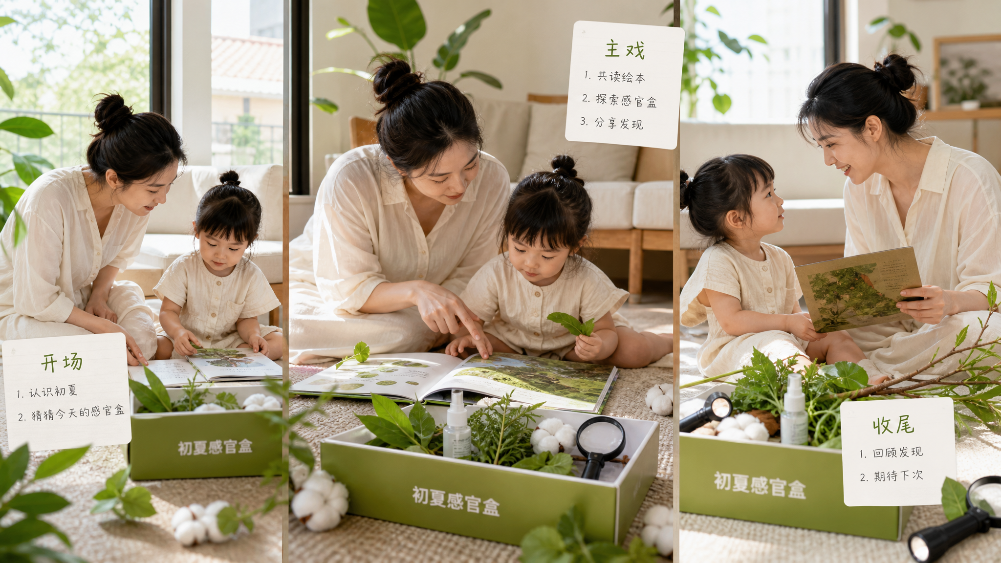 孩子读书坐不住？试试15分钟感官共读法