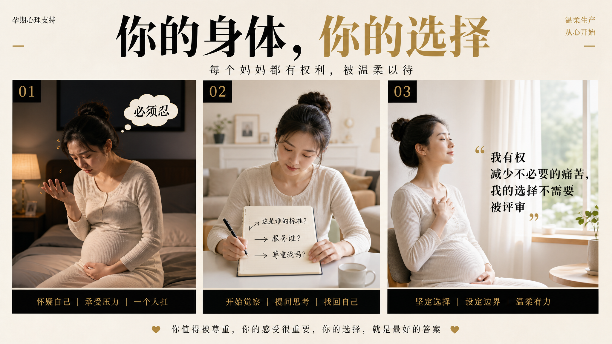 无痛分娩不是“怕疼”：是你对身体的边界声明
