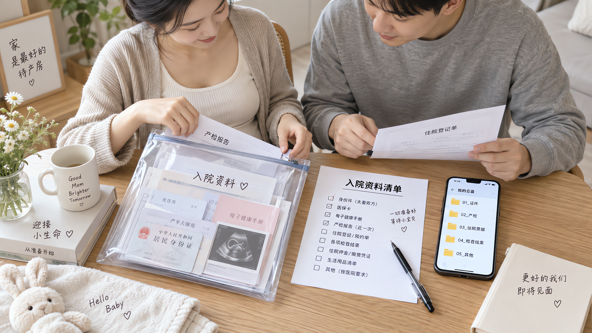 入院资料别再翻半天：这套命名+备份一次到位