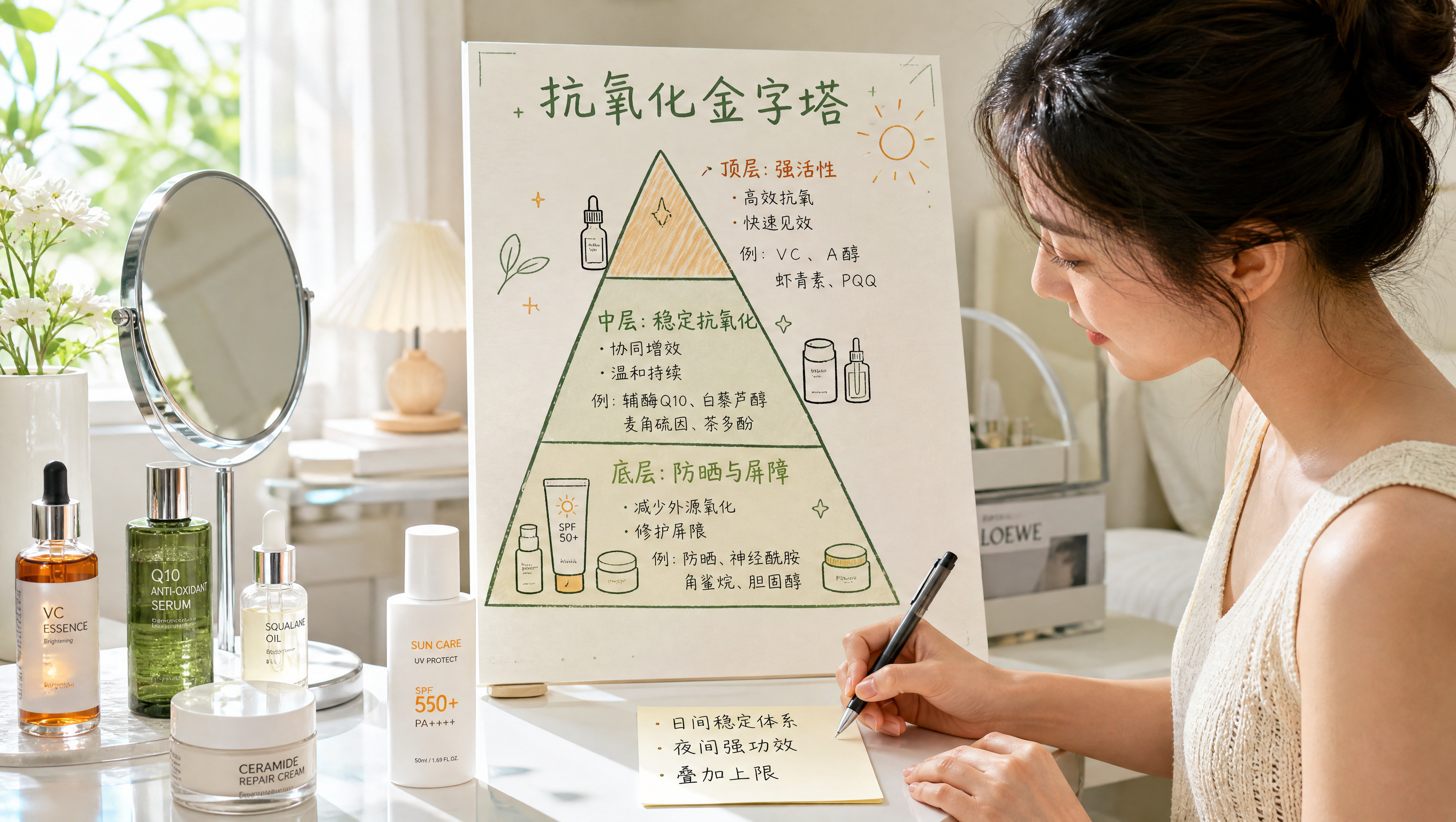 抗氧化叠太猛=自找泛红？记住剂量窗口