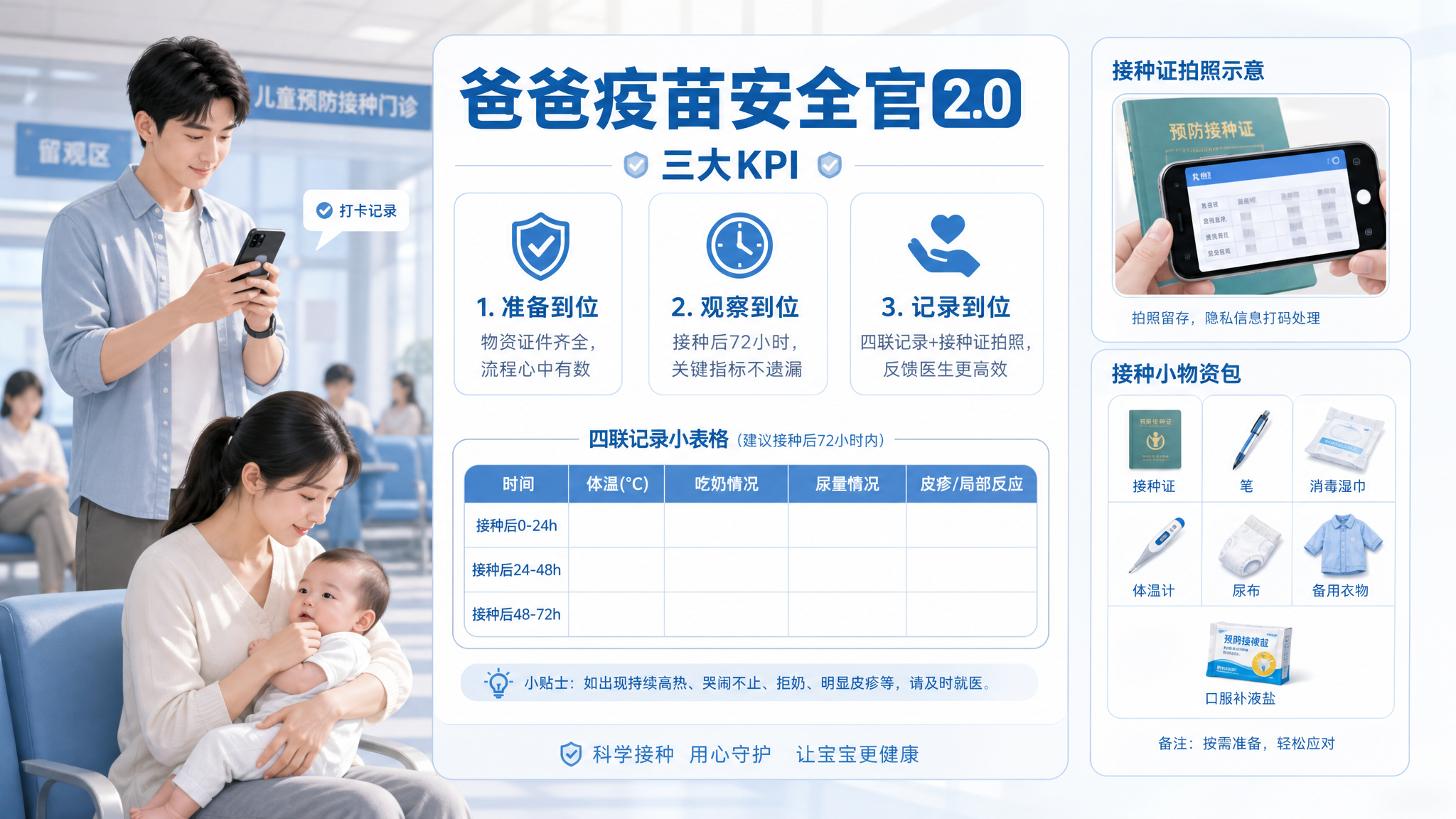 复工接种两头烧：爸爸用3个KPI接管安全