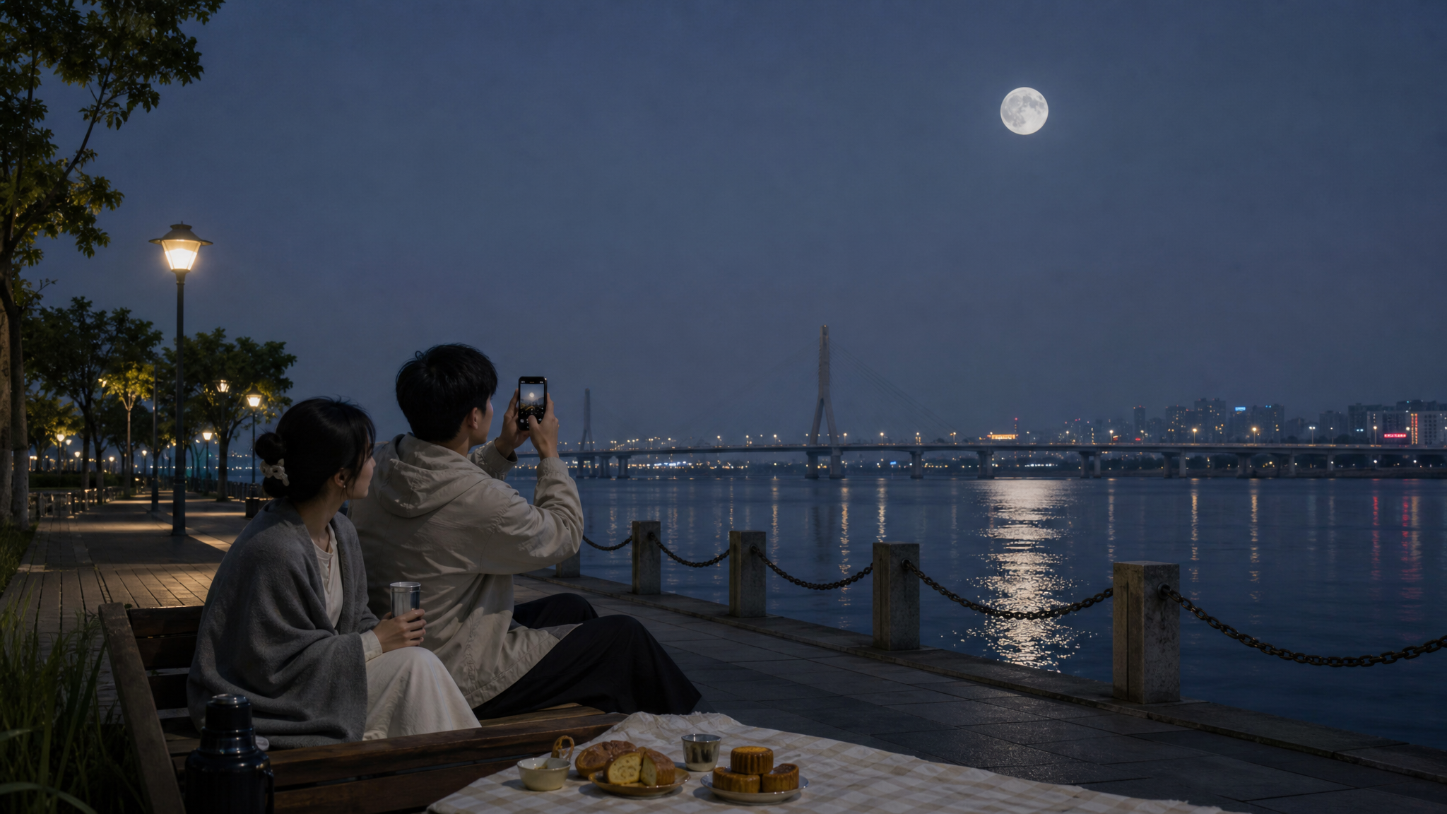 中秋赏月别去屋顶：3条平地路线不挤又出片