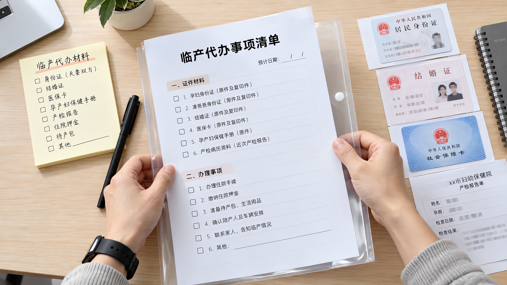 临产别靠口头交代：一页代办授权包就够了
