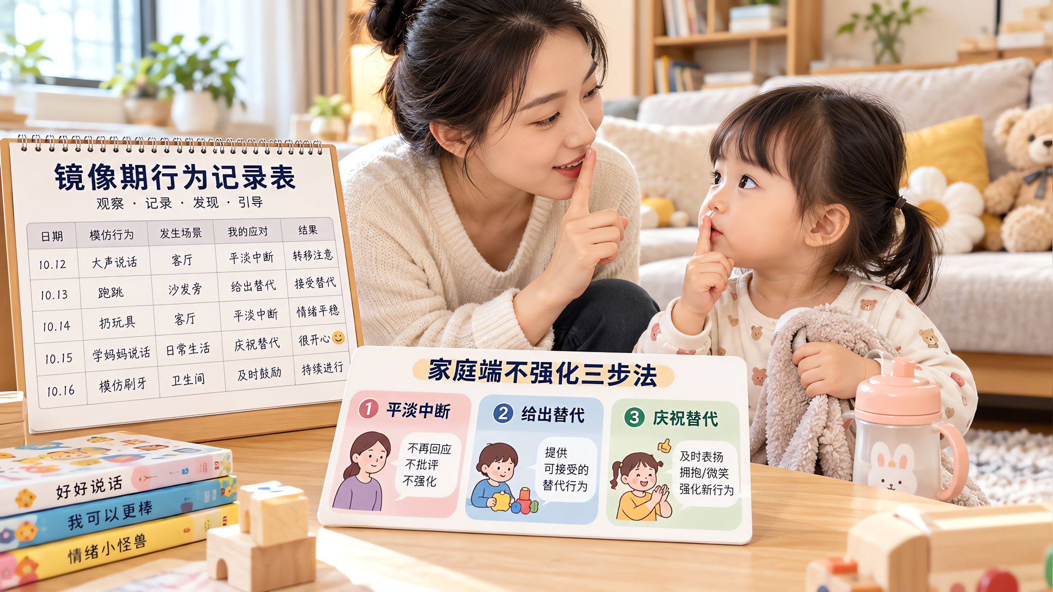 入园两周突然尖叫吃手说不要？先别骂，做对这三步就够了