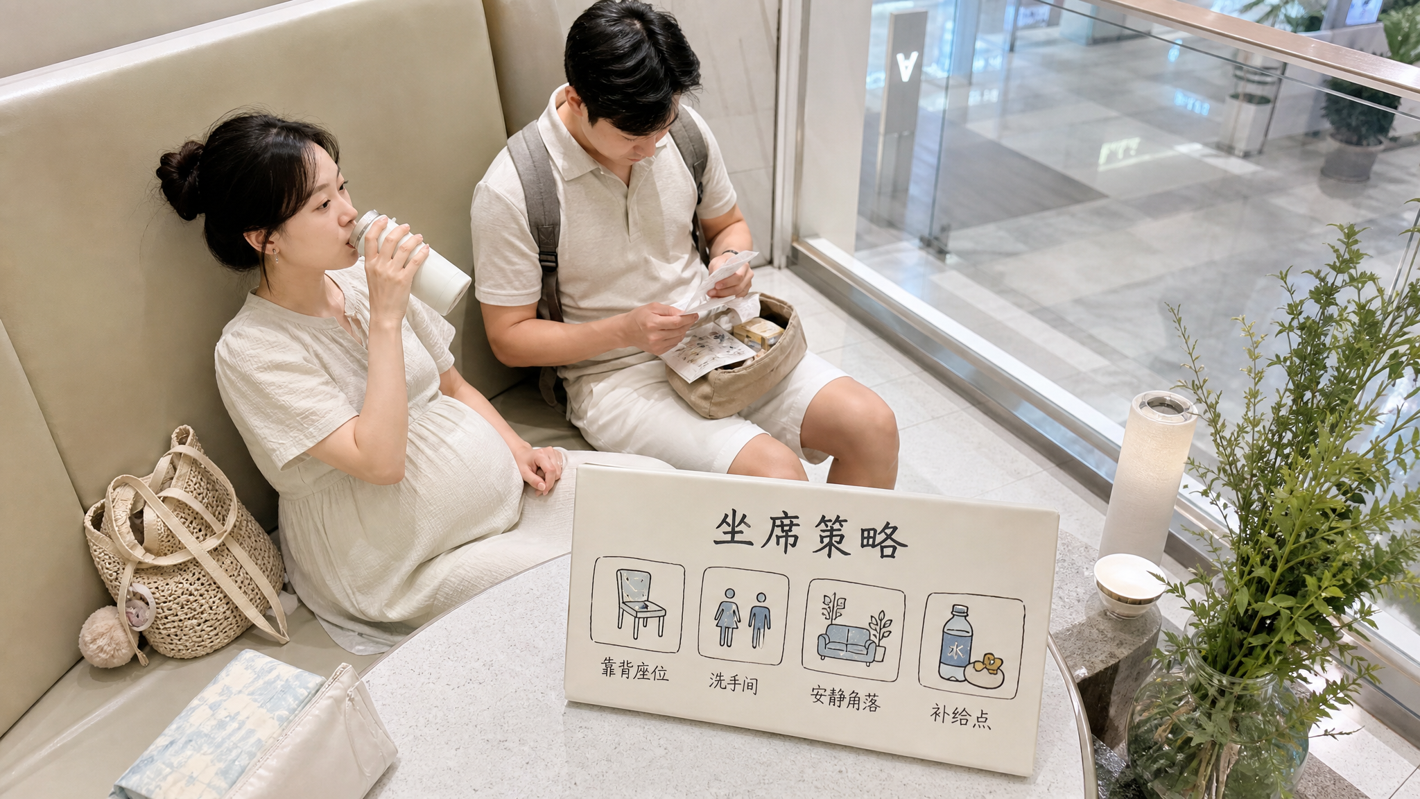 逛商场别硬撑：先把座位坐明白就不累了