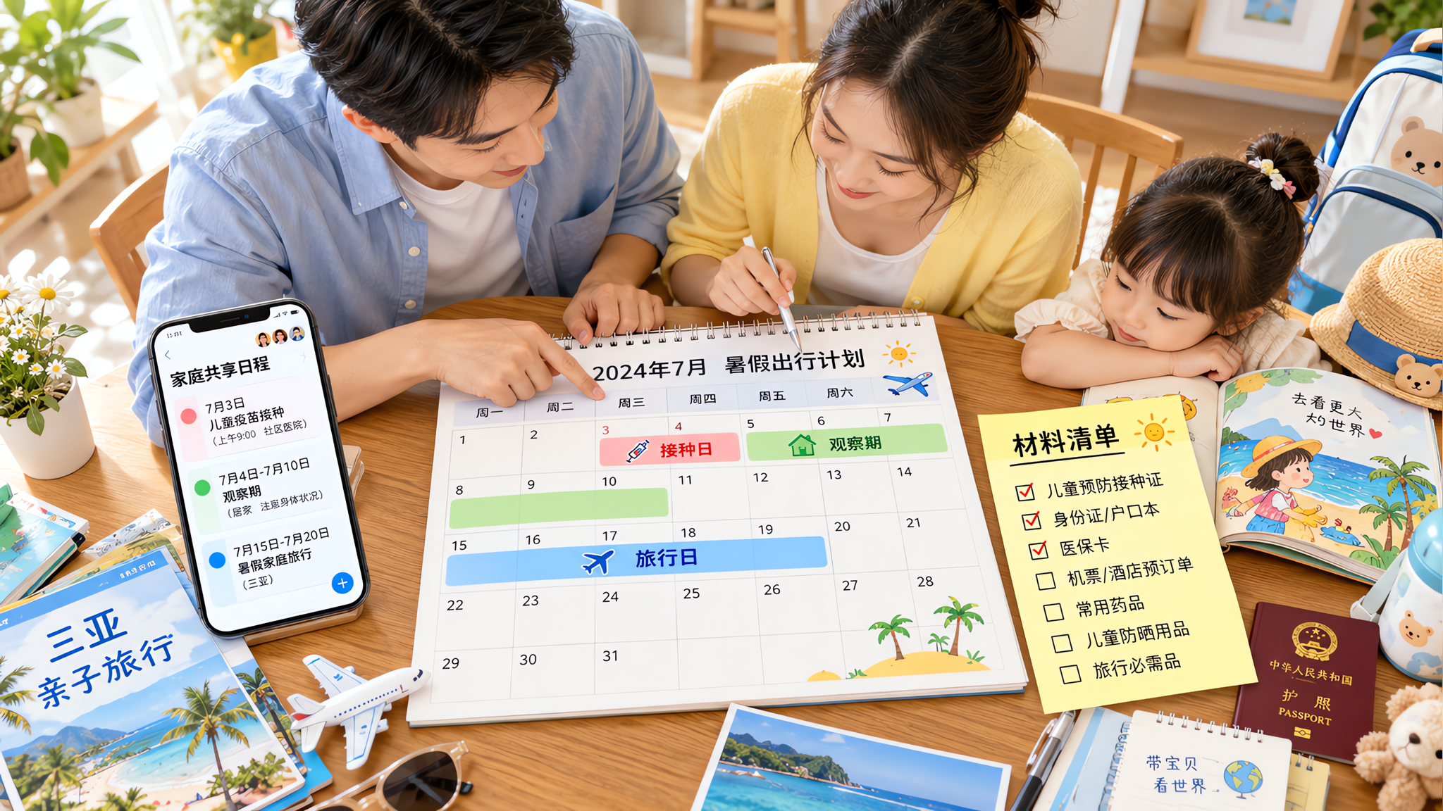 暑假出游别卡在打疫苗：提前3-7天预留观察期
