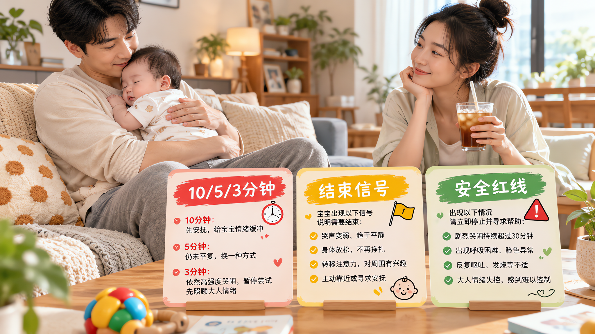 下班没电也能陪娃：红黄绿分支卡10/5/3分钟