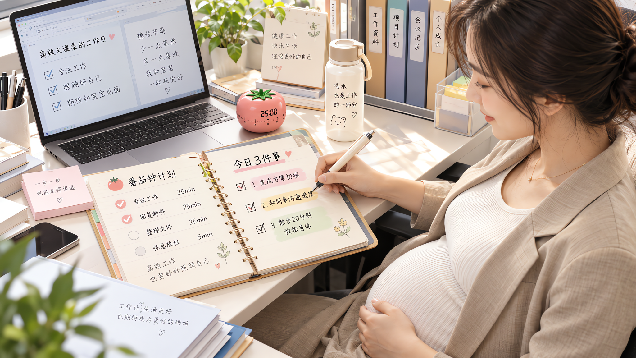 孕晚期开工季脑雾：4个立刻能用的清单