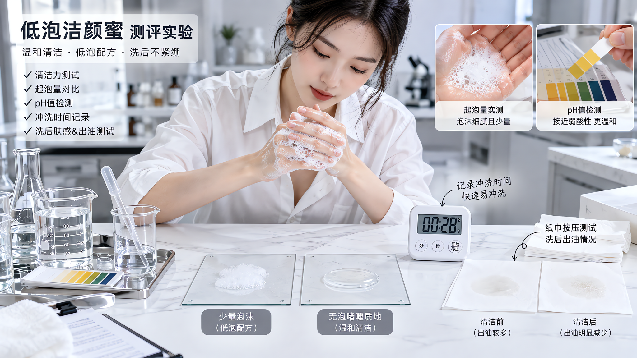 洗完脸紧绷发红？无香洁颜蜜避坑指南