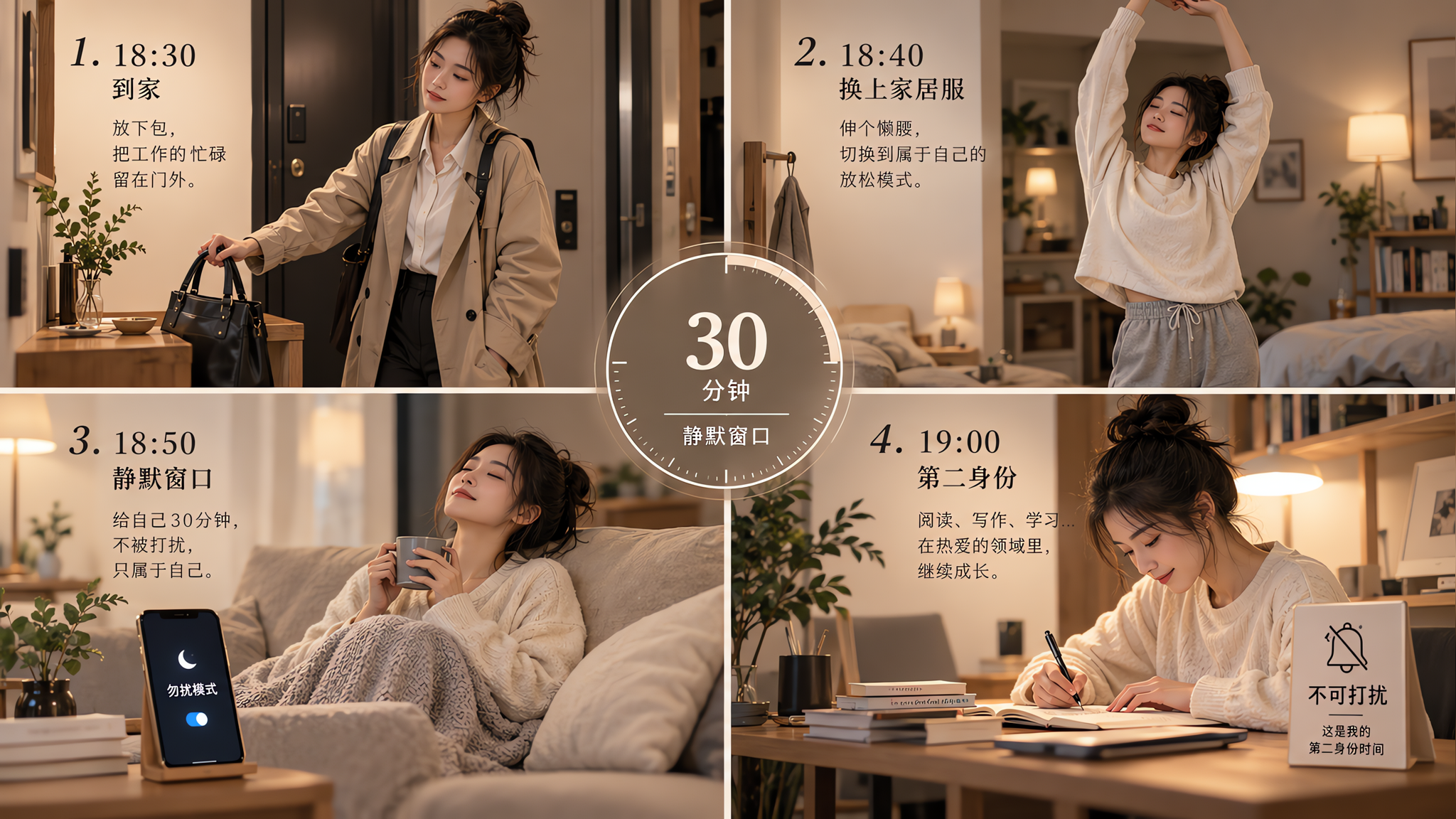 下班后30分钟别再当“默认牺牲位”：给自己一个第二身份