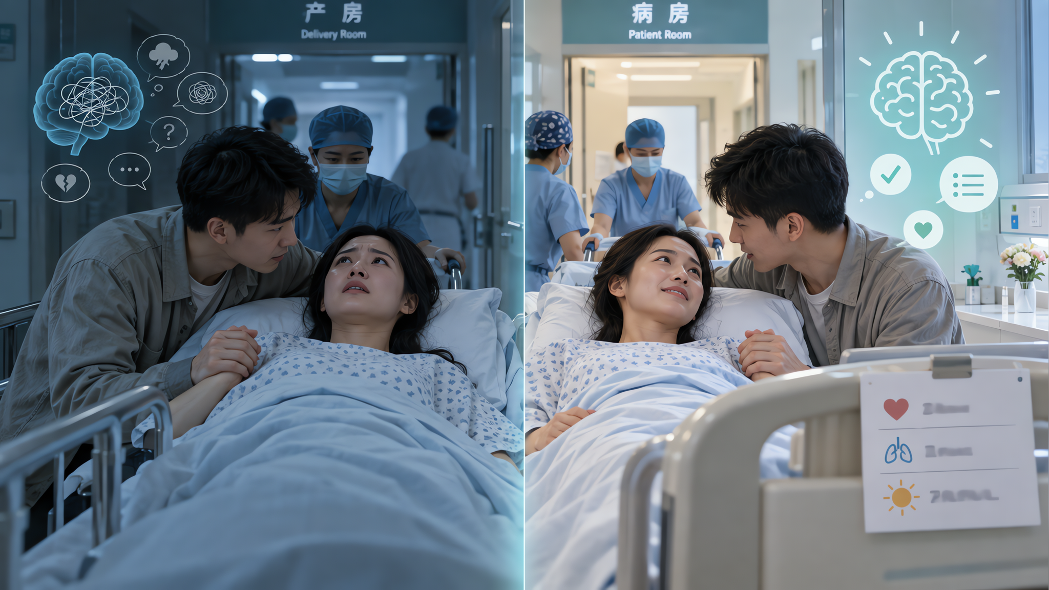 听到要转手术别崩：产房三句话把自己拉回来