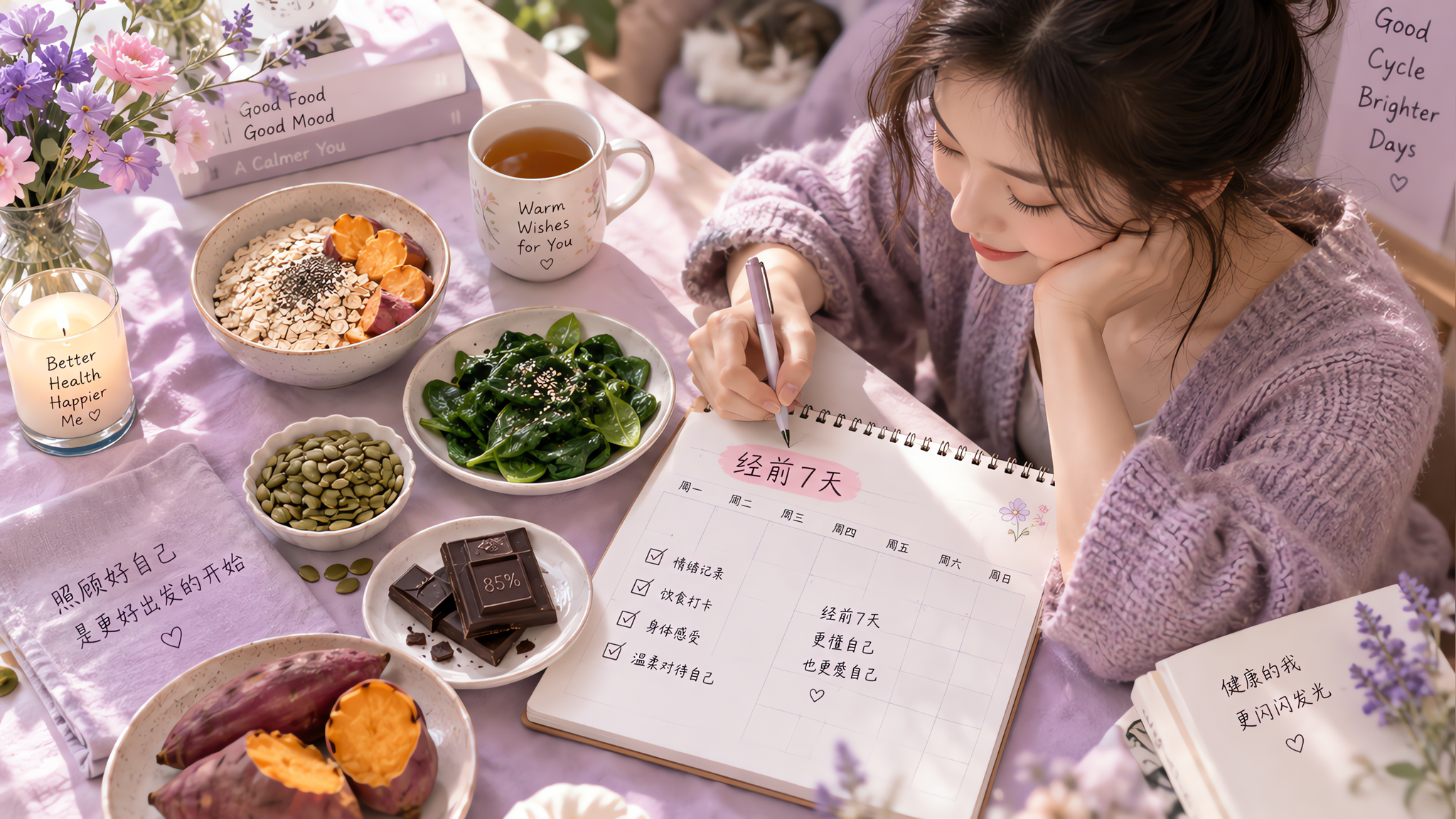 经前7天总想吃甜？按这套吃+动，稳情绪也不怕假性增重